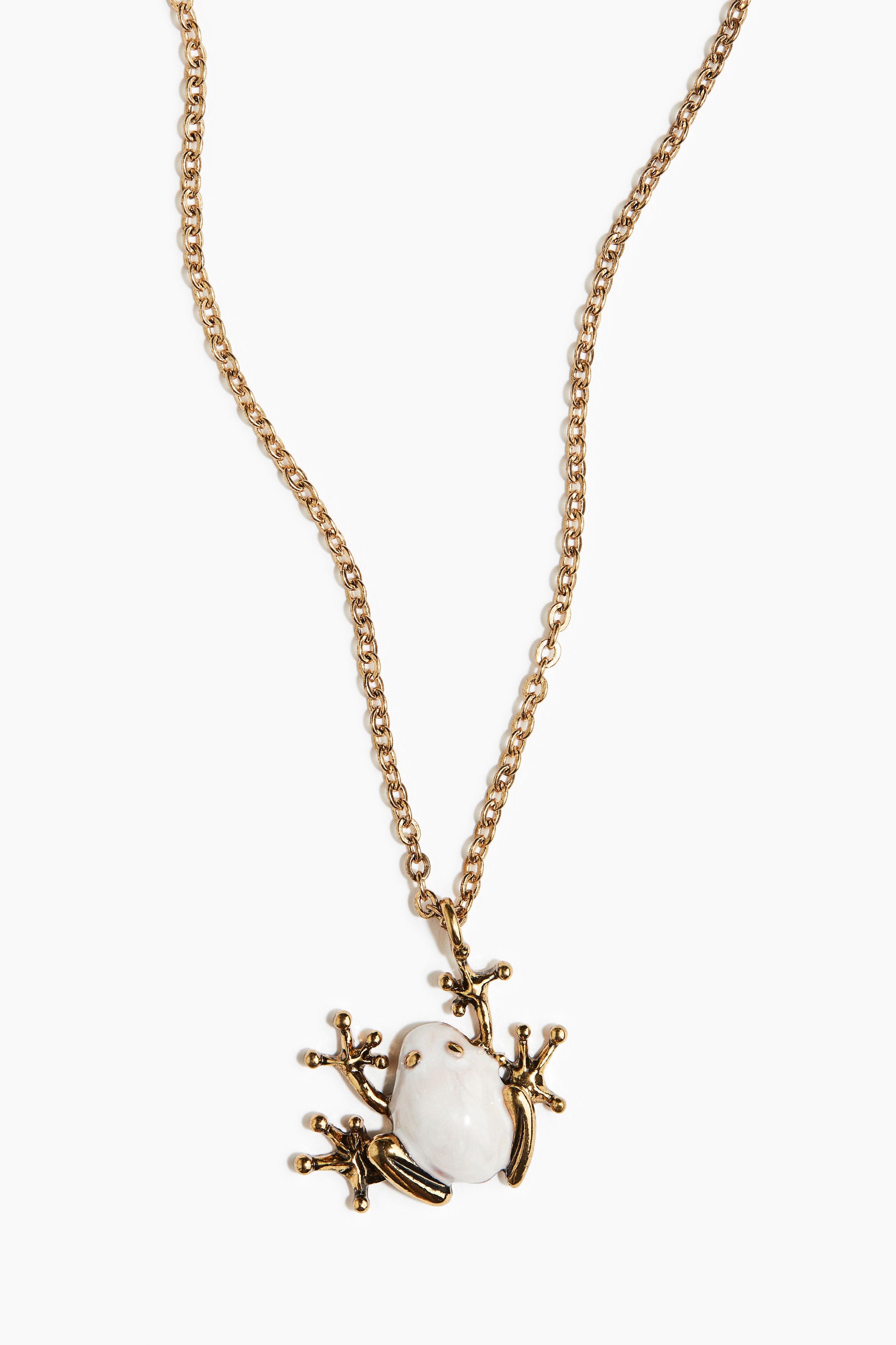 フロッグペンダントネックレス - ゴールドカラー - レディース | H&M JP