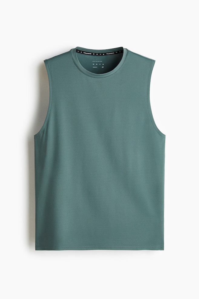 Regular Fit Treningssinglet med DryMove™ - Lys furugrønn/Marineblå/Sort/Hvit/Lys grå/Lys tåkegrønn/Lys grå/Sjokoladeplomme/Muldvarp/Matcha-grønn/Furugrønn/Naturhvit/Beige - 1