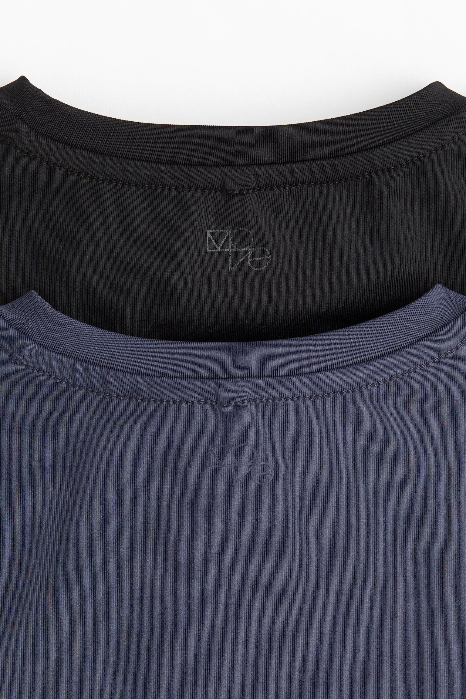 2-pack sports tops in DryMove™ - Steel blue/Black - 2