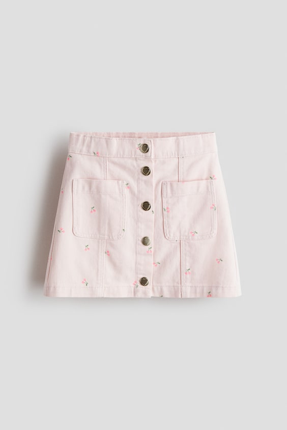 Детские юбки H&M Cotton Twill Skirt