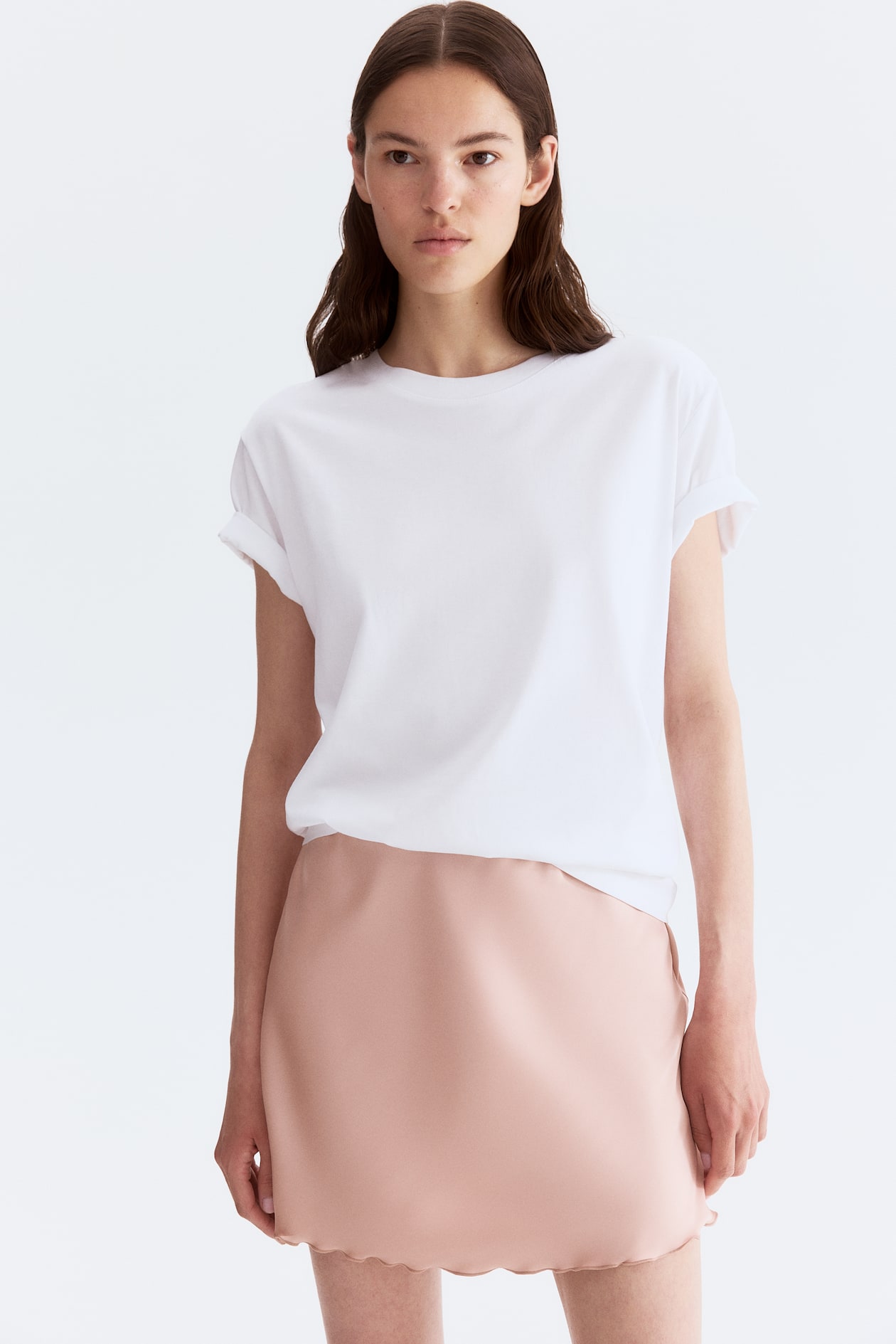 Satin Slip Skirt