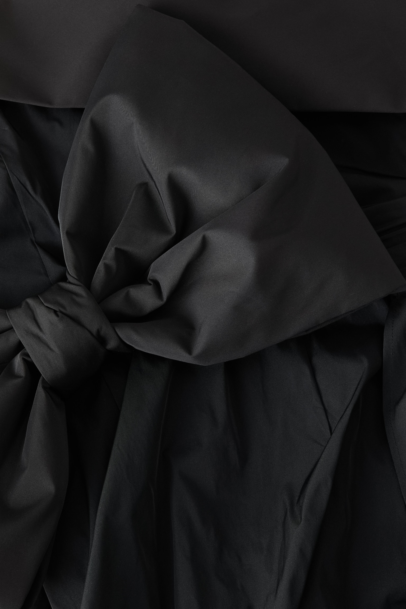 Женское платье H&M Bow-Detail Train, цвет: Чёрный — фото 4