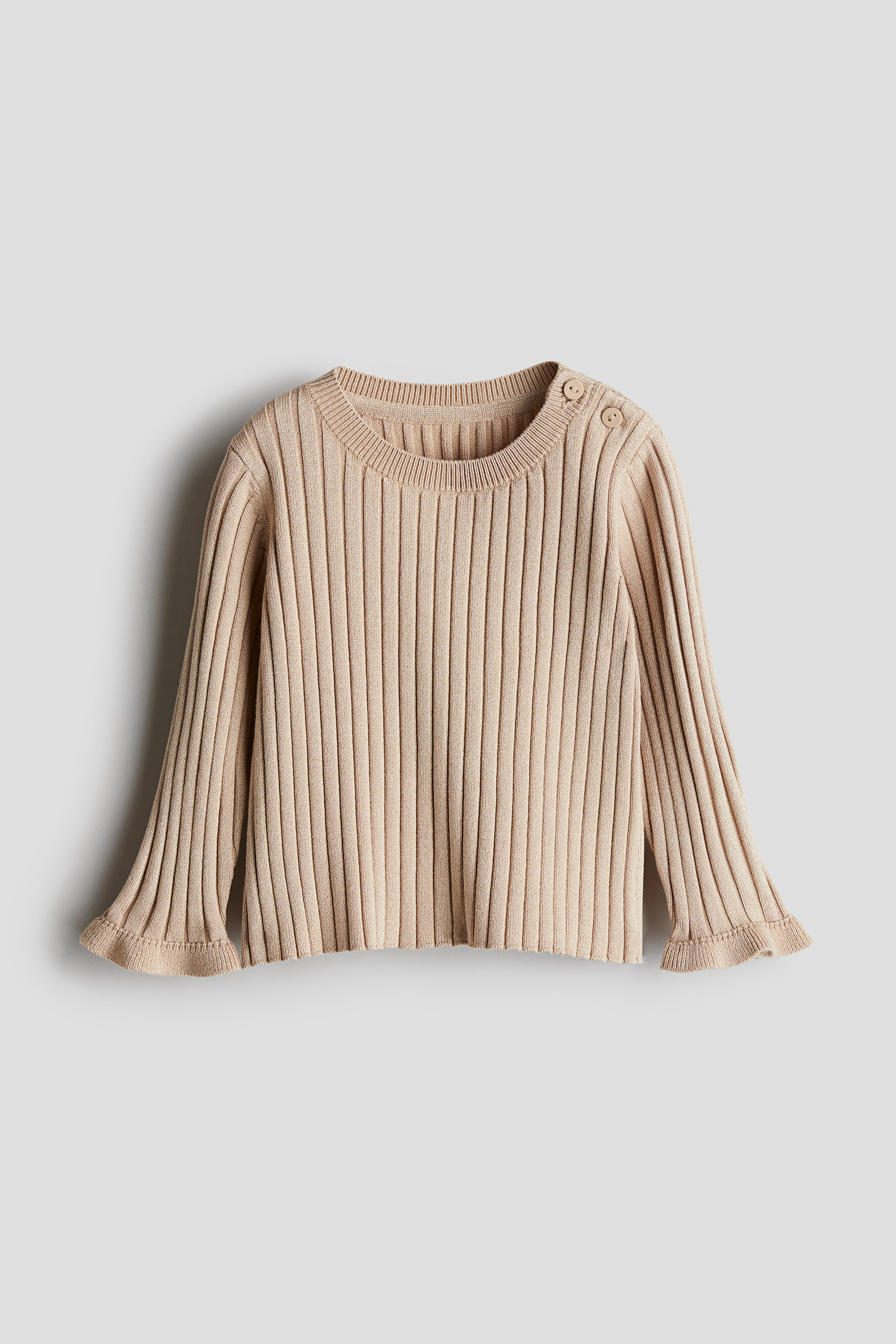 Rib-knit Sweater