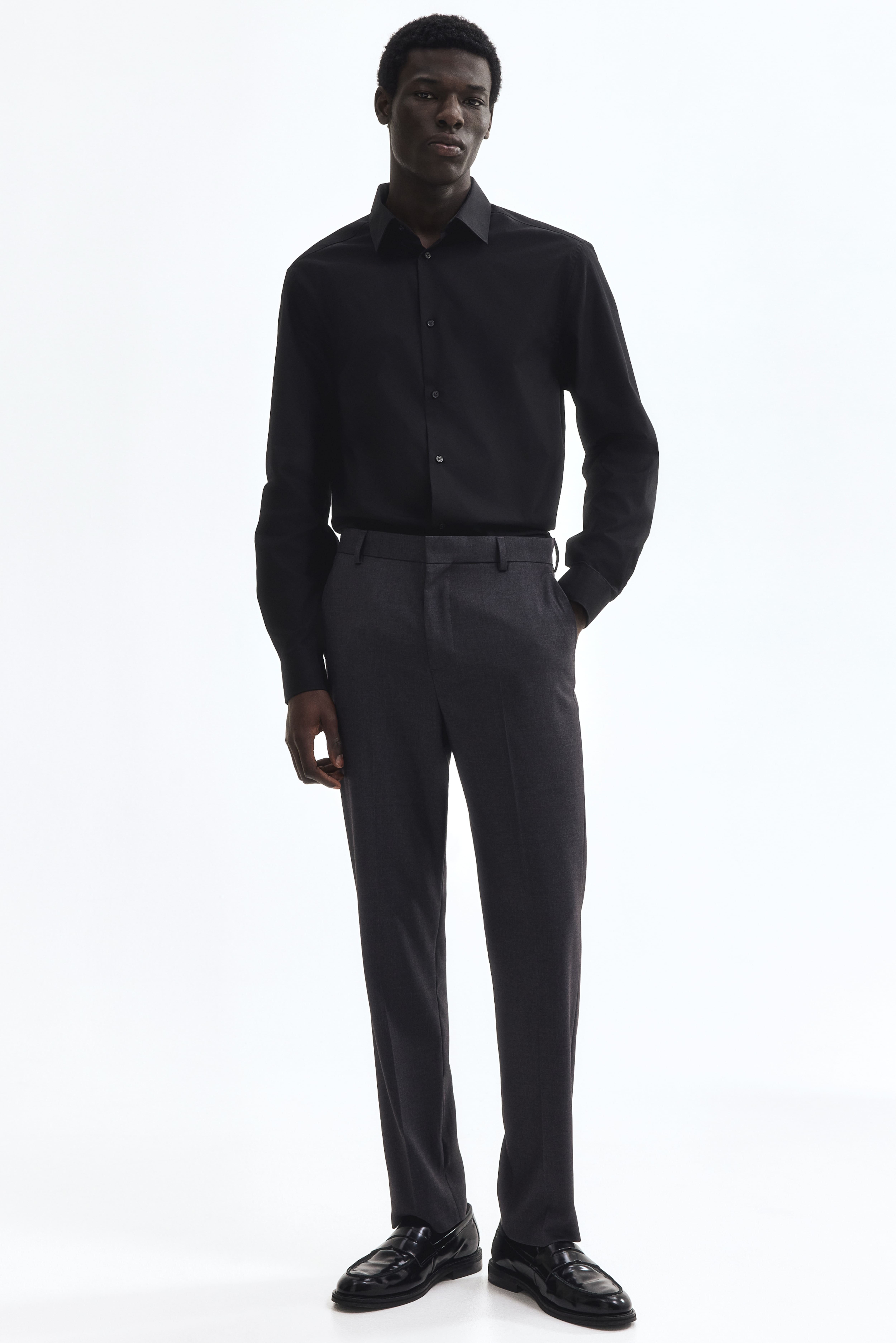 Slim Fit Easy-iron Shirt