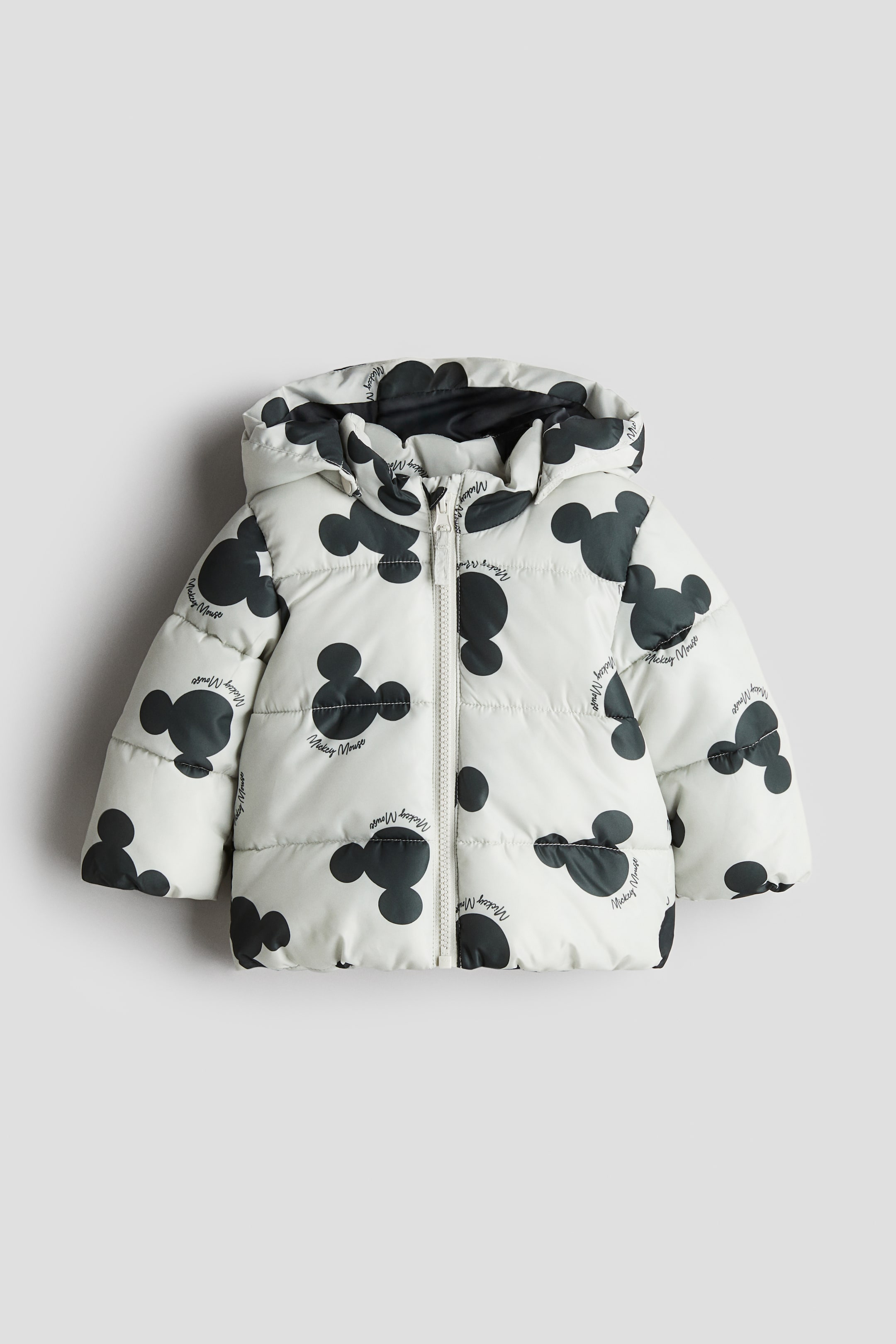 Appliquéd Puffer Jacket