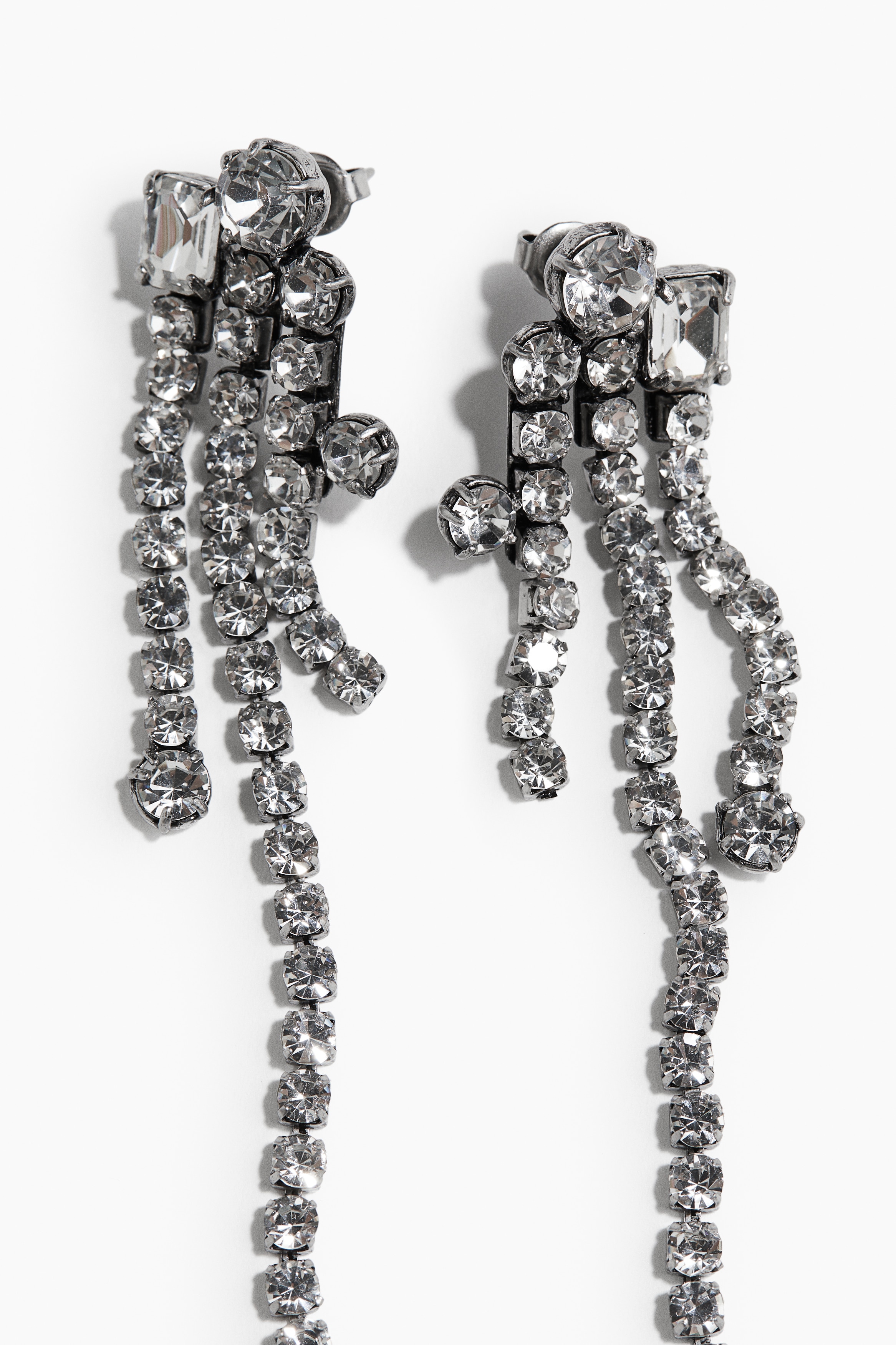 Rhinestone Dangle Earrings
