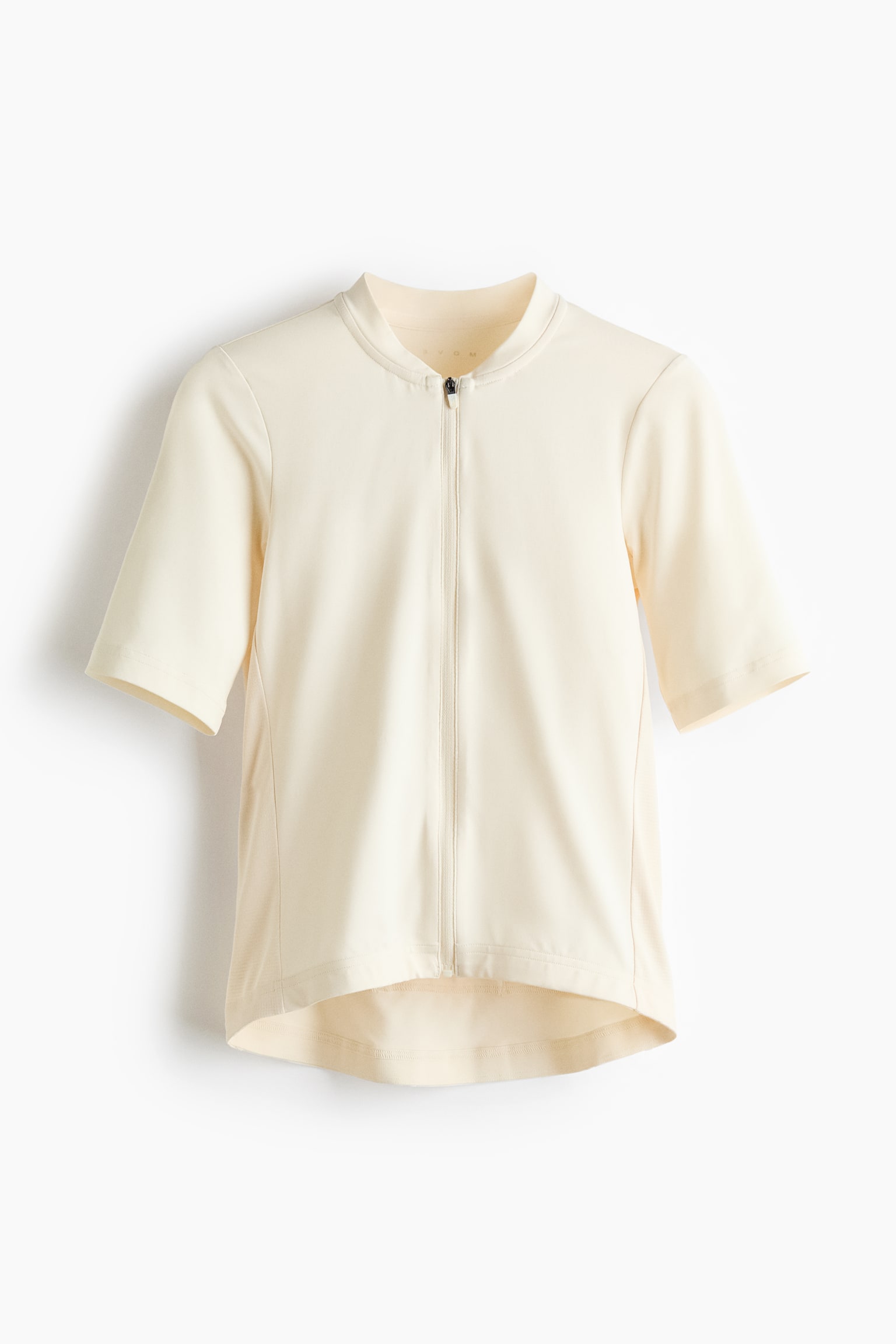 Женская футболка H&M Cycling T-Shirt with DryMove™, цвет: Кремовый — фото 1