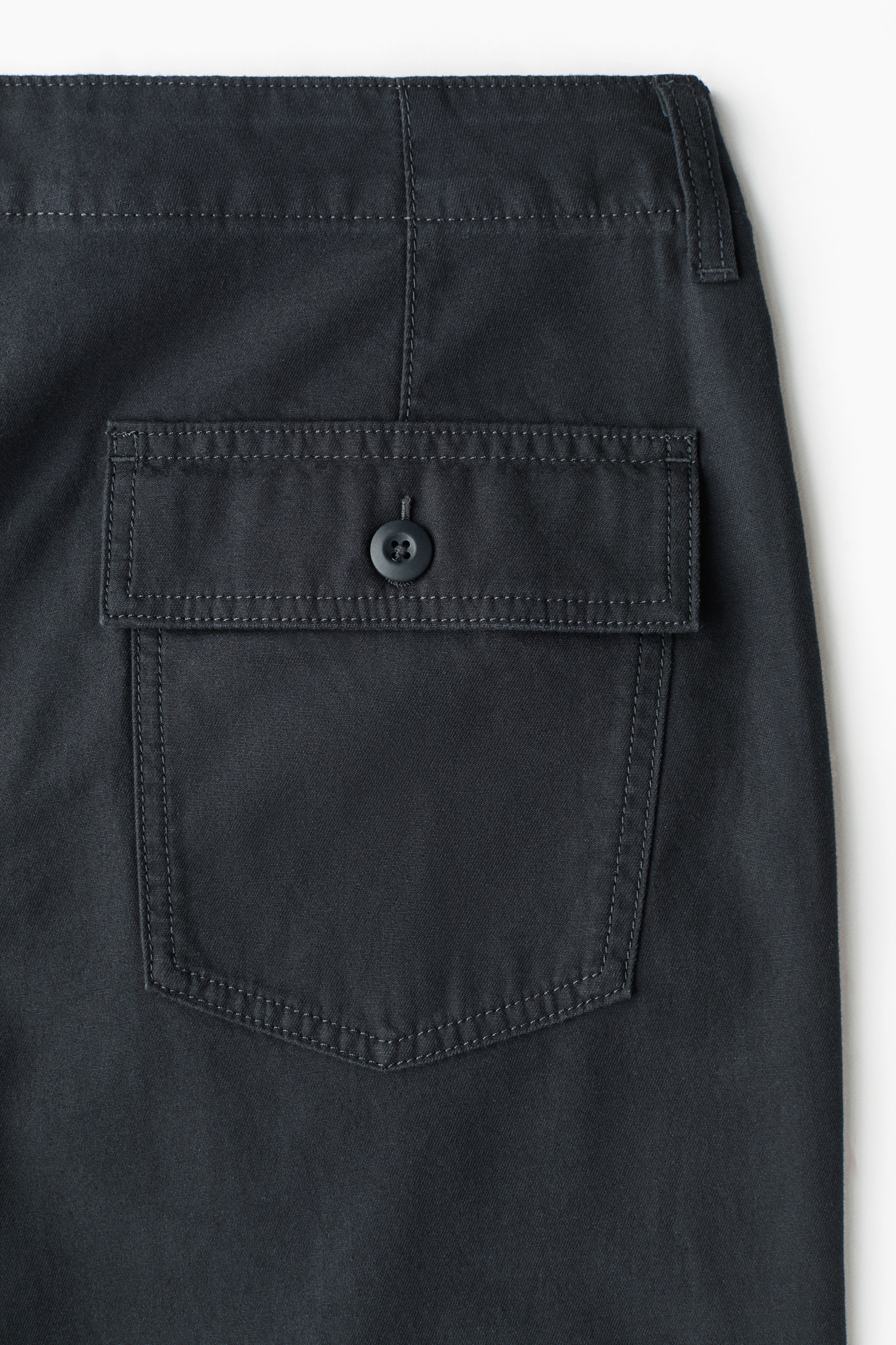 Relaxed-Fit Twill Pants