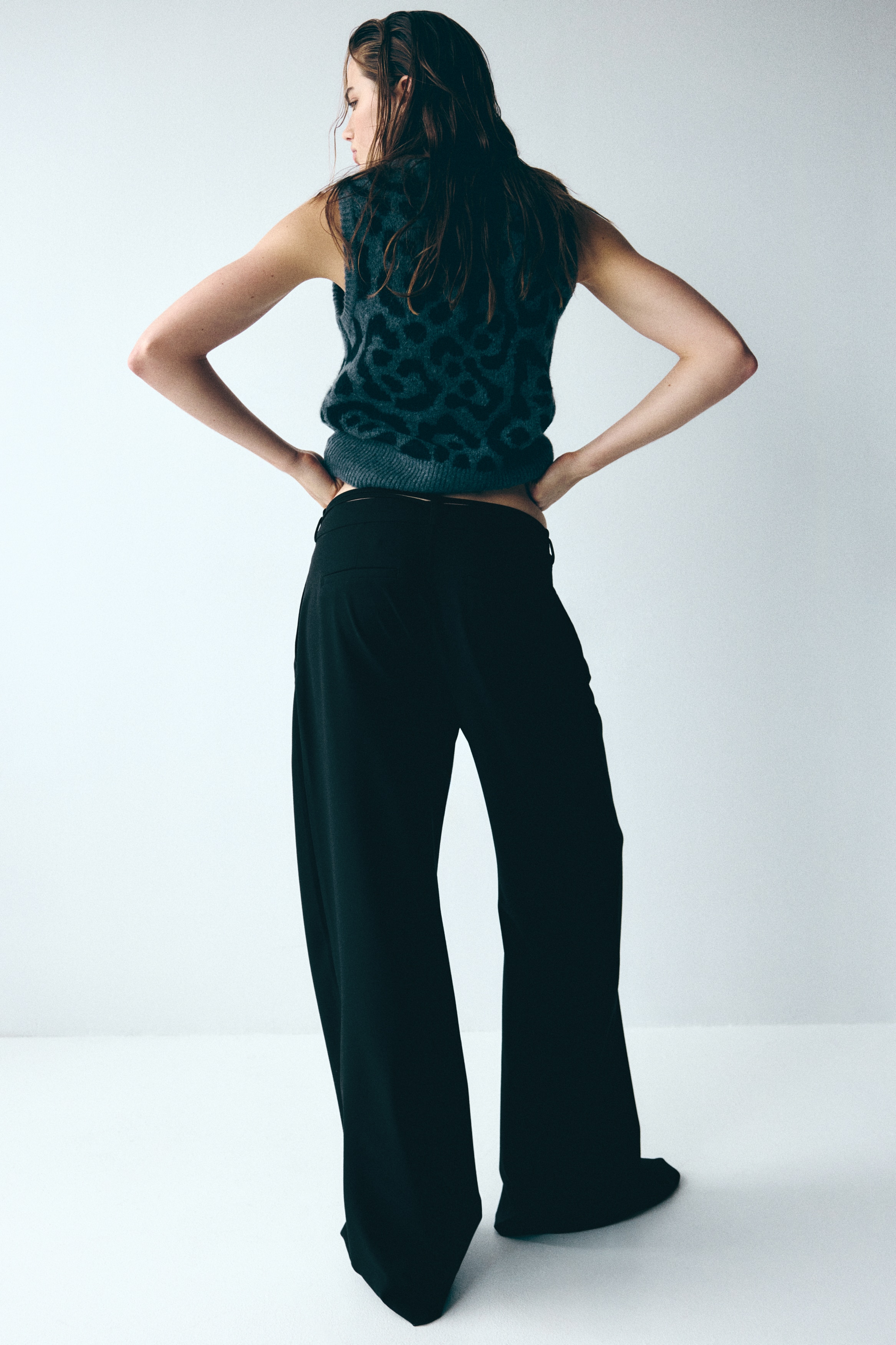 h&m brown dress pants Darling Always Brown Ultra Soft Tie Knot Mini Dress
