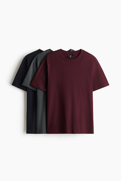 レギュラーフィットTシャツ 3枚セット