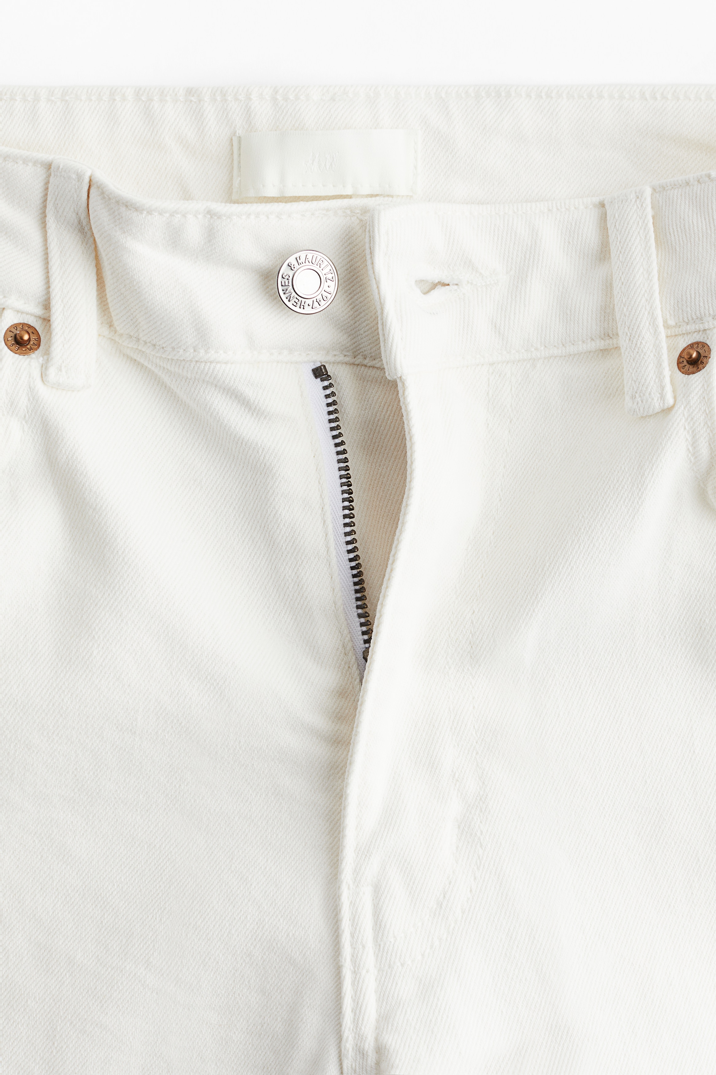 Slim Straight High Ankle Jeans