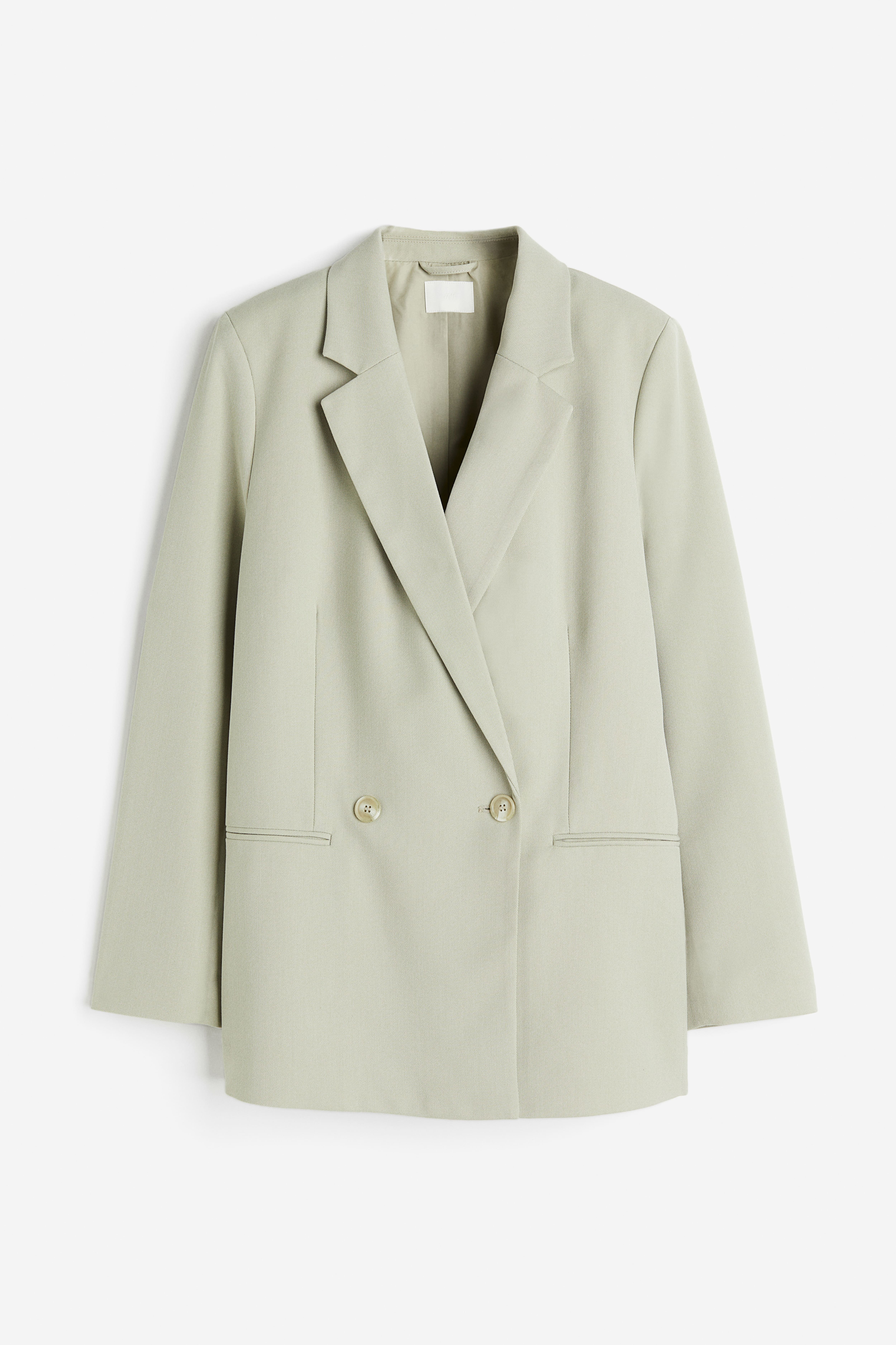 H&m khaki blazer hotsell