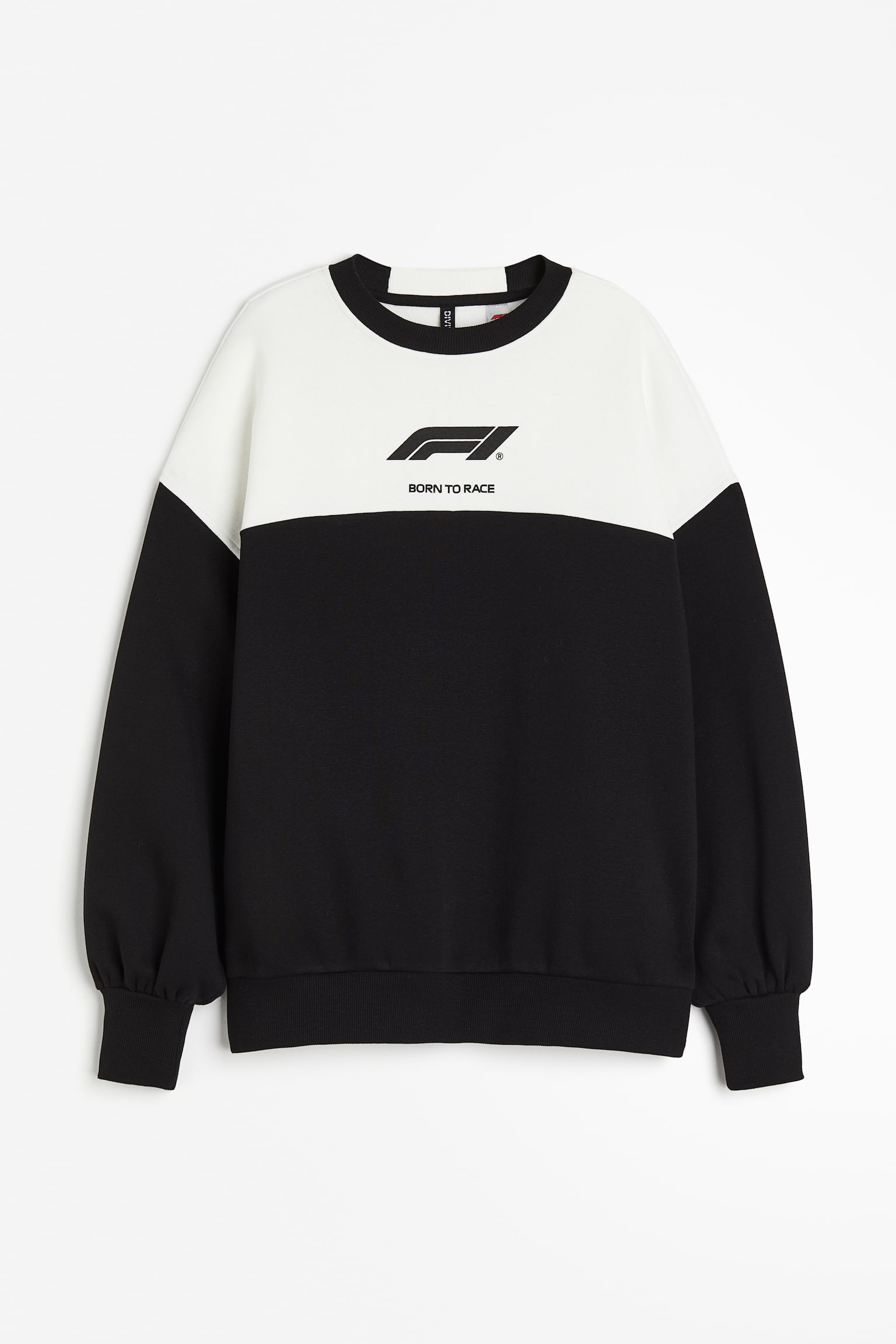 Oversized printed sweatshirt - Black/Formula 1/Black/Blondie - 1