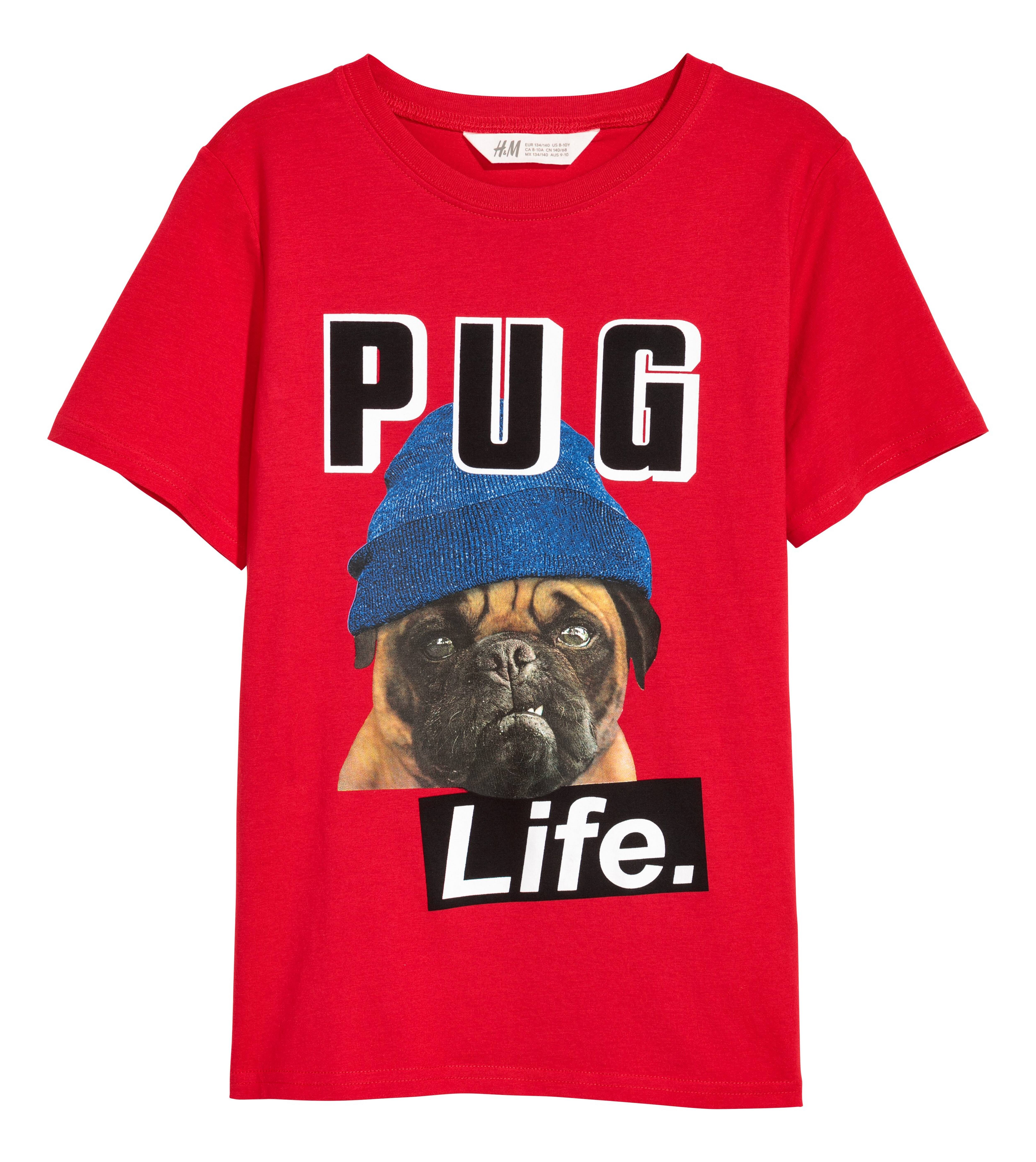 Pug sweatshirt h&m best sale