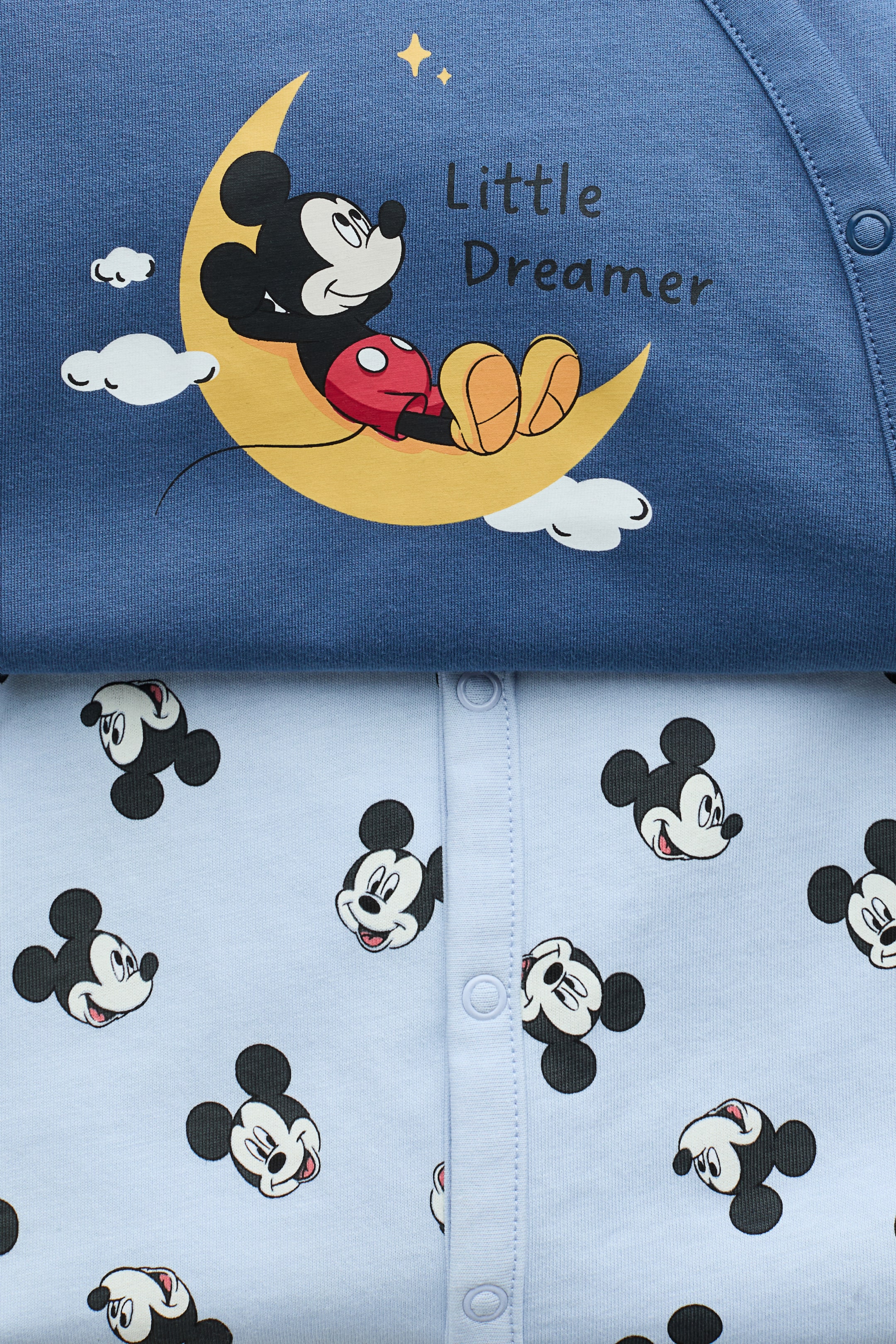2-Pack Printed Cotton Pajama Jumpsuits