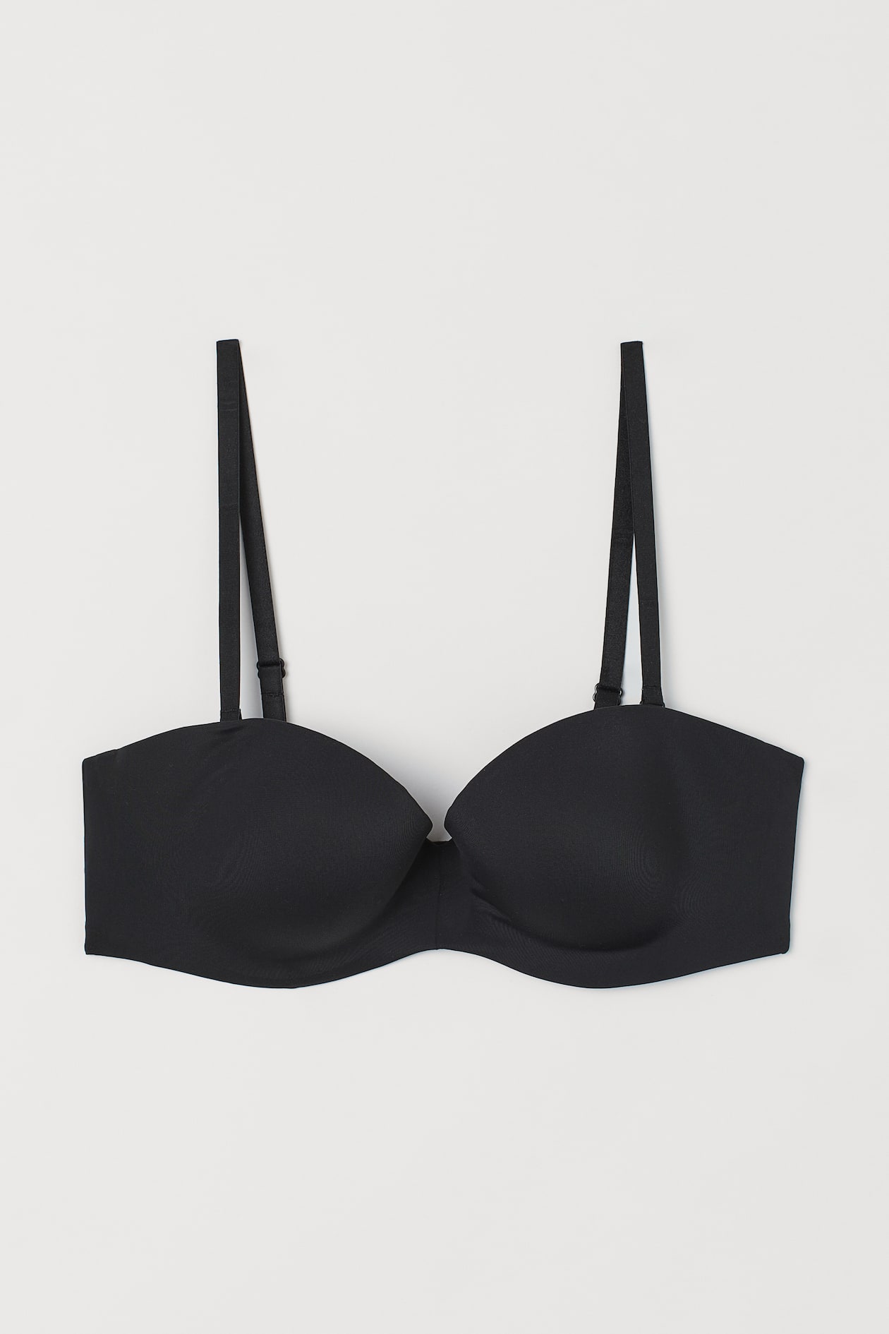 Padded Balconette Bra - Short - Black - Ladies | H&M US