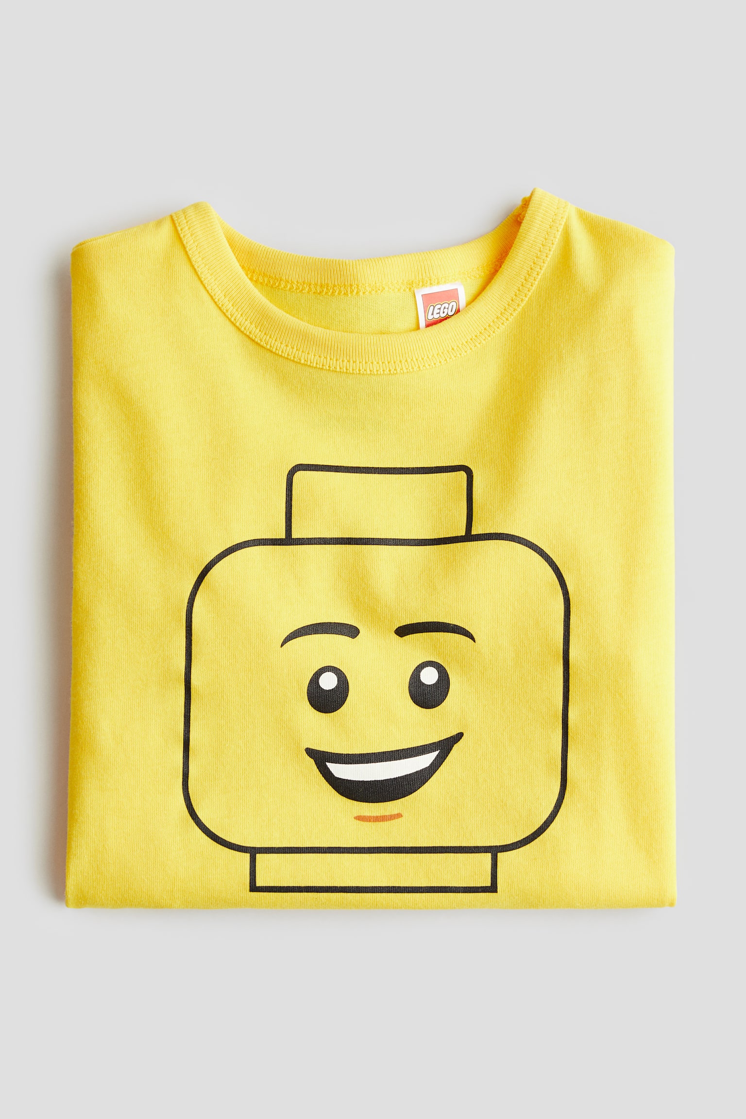 Print Cotton Tee - Yellow/LEGO Brand/Light yellow/Pokémon/White/Sonic the Hedgehog/Grey marle/Looney Tunes/Light grey marle/Paw Patrol/Khaki green/Batman/Yellow/SpongeBob SquarePants/Light blue/Jurassic World - 2