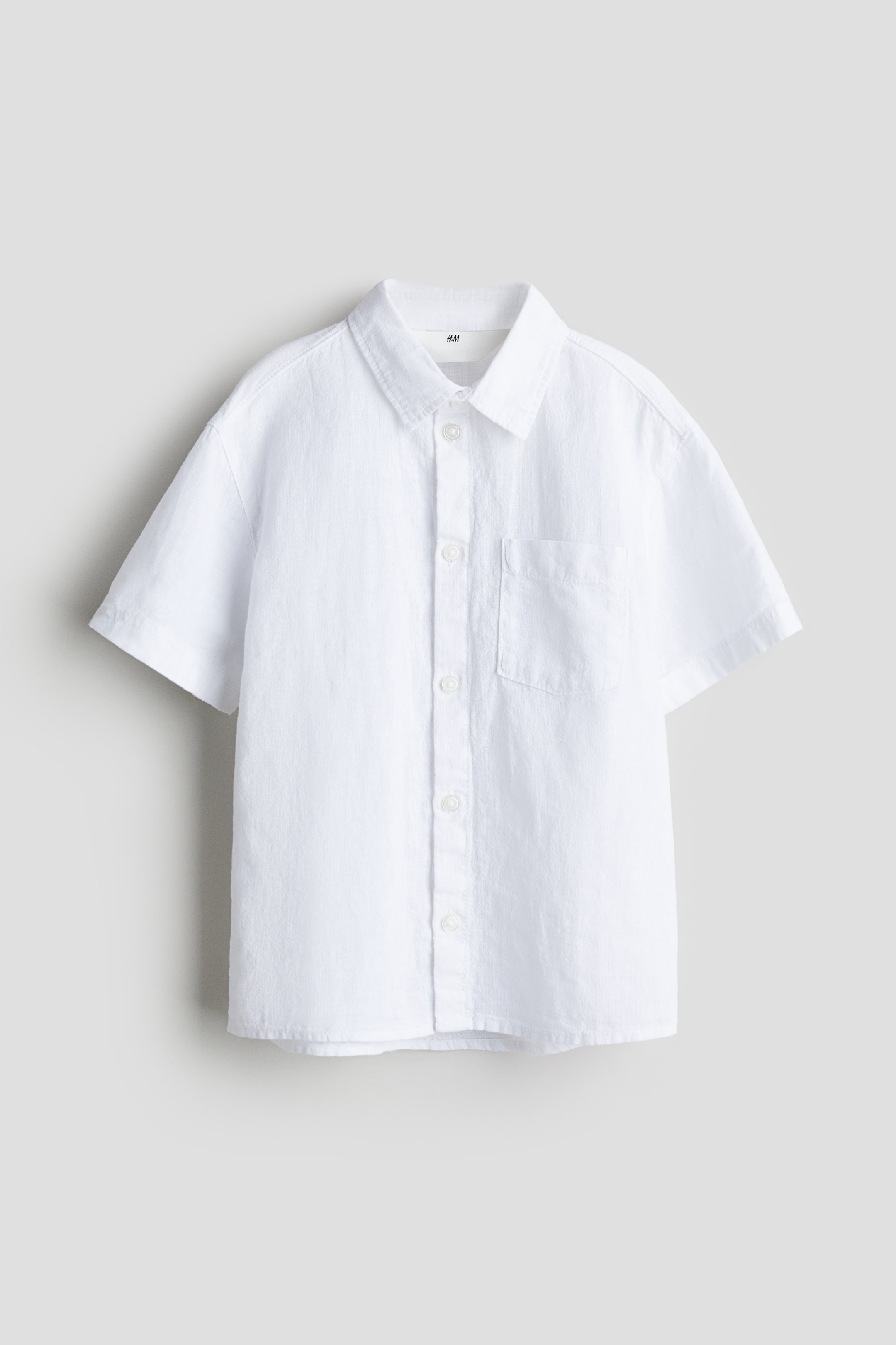 Linen-blend Shirt