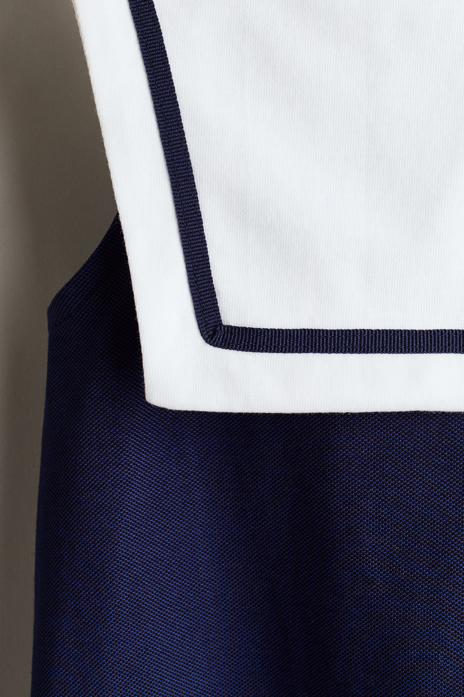 COOLMAX® Dress with Sailor Collar - Navy blue/White - 3