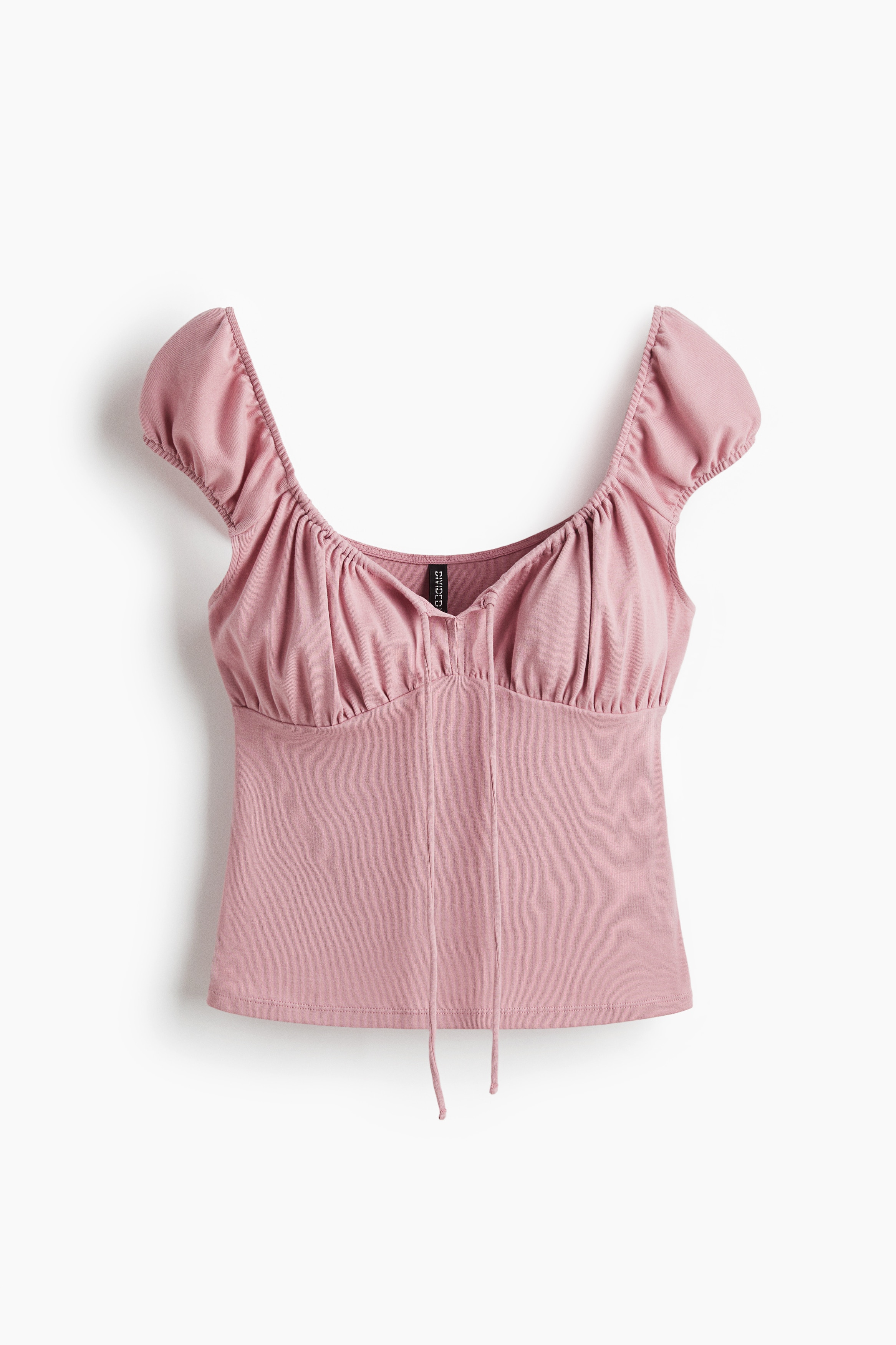 Drawstring-Detail Top