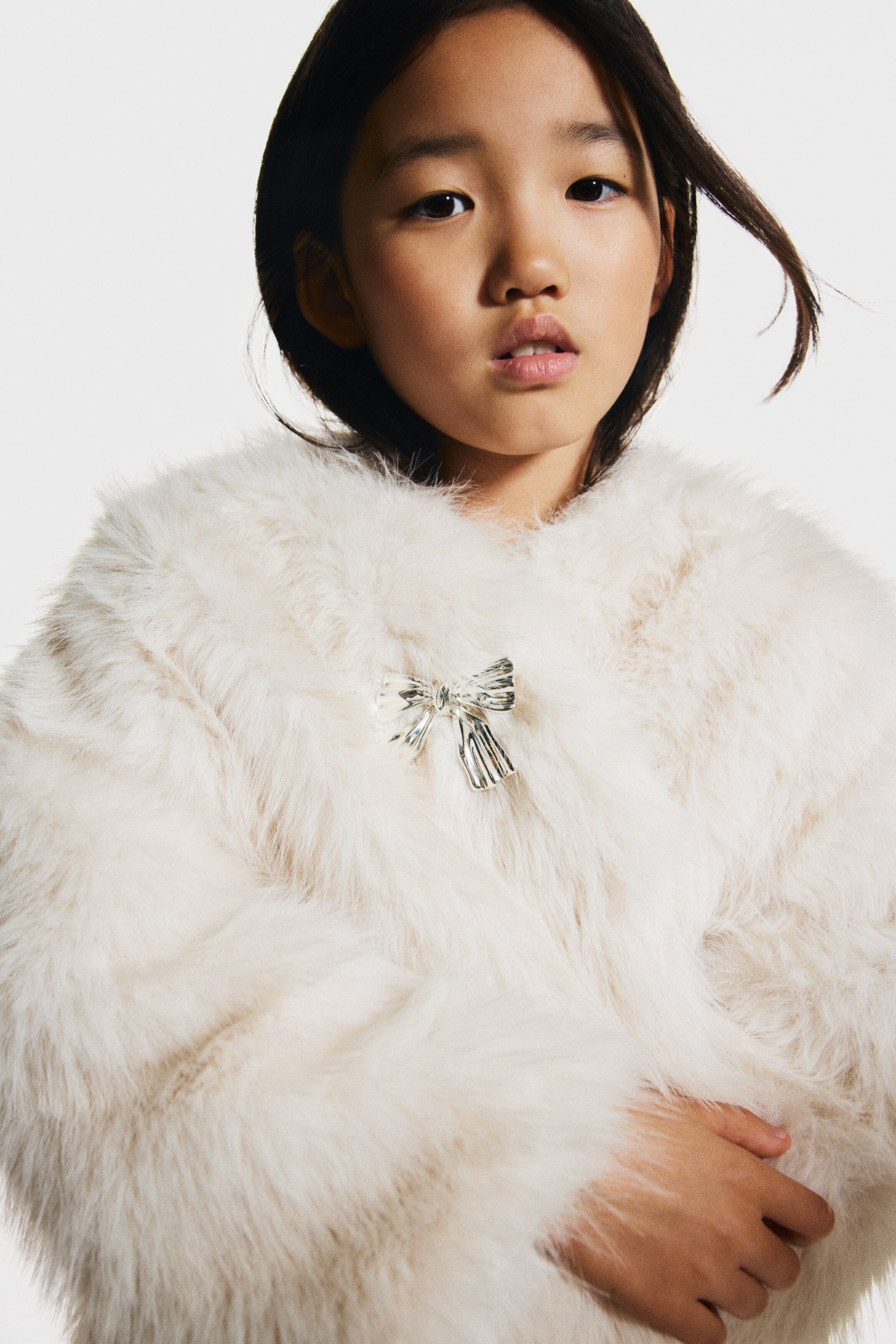 フラッフィジャケット - ホワイト - Kids | H&M JP