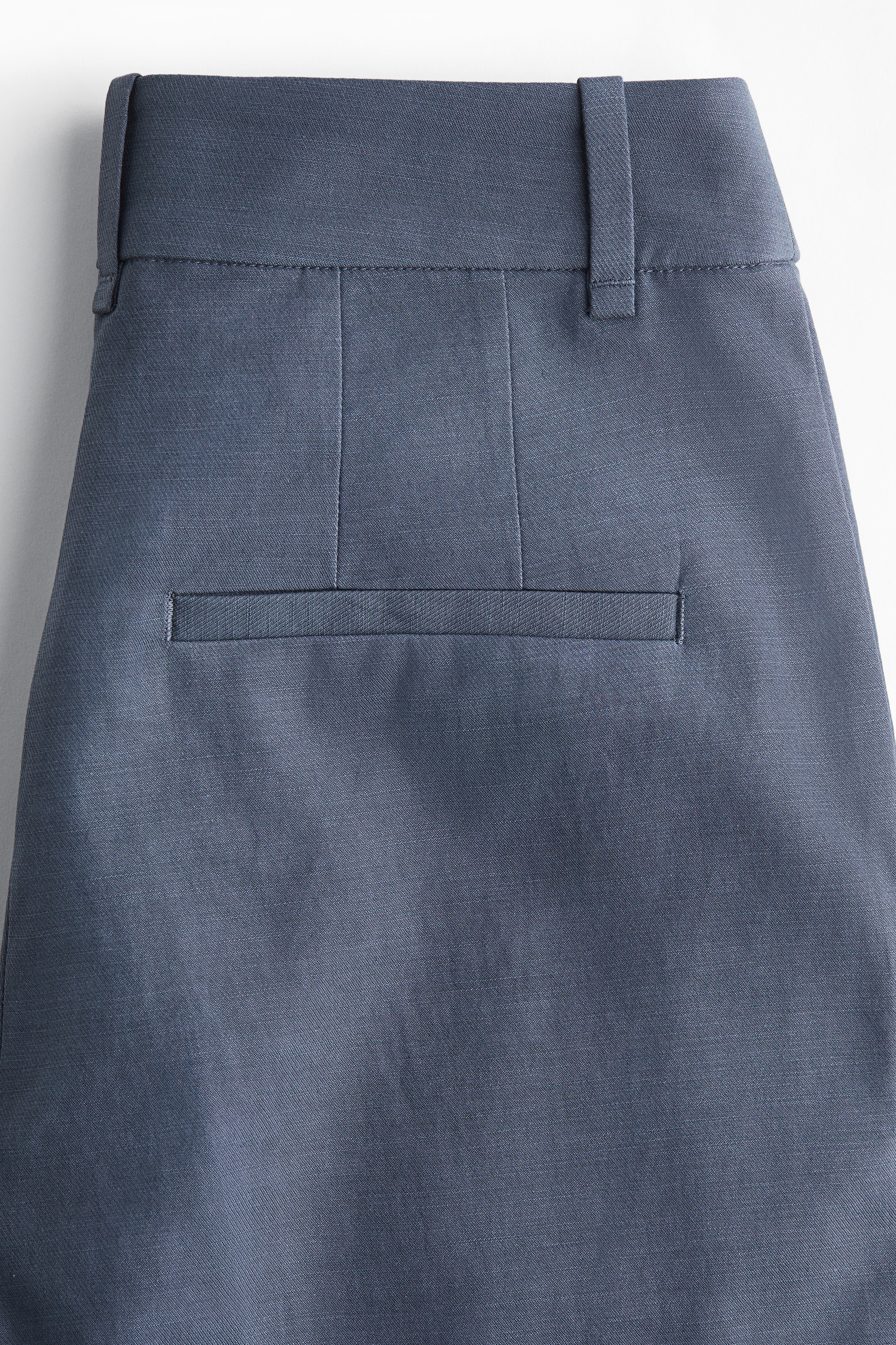 Tapered twill trousers
