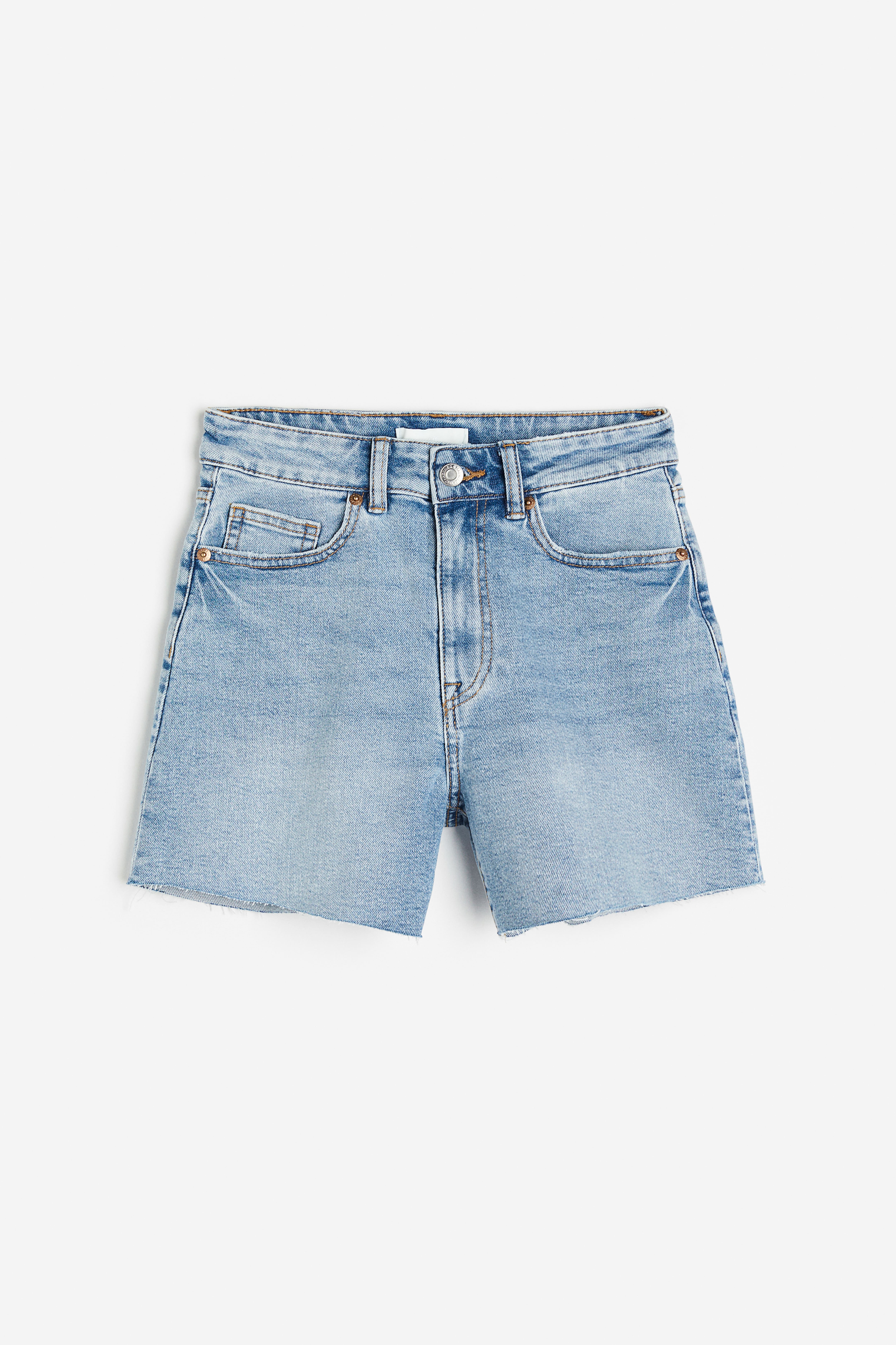 H&m denim shorts women online