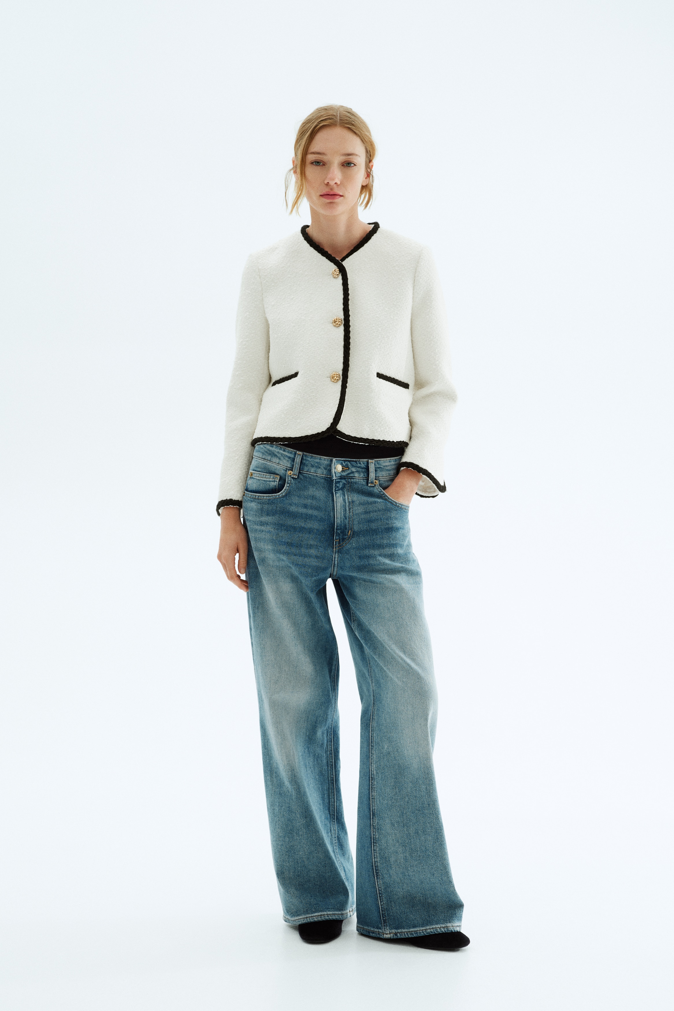ブークレジャケット - ブラック - レディース | H&M JP