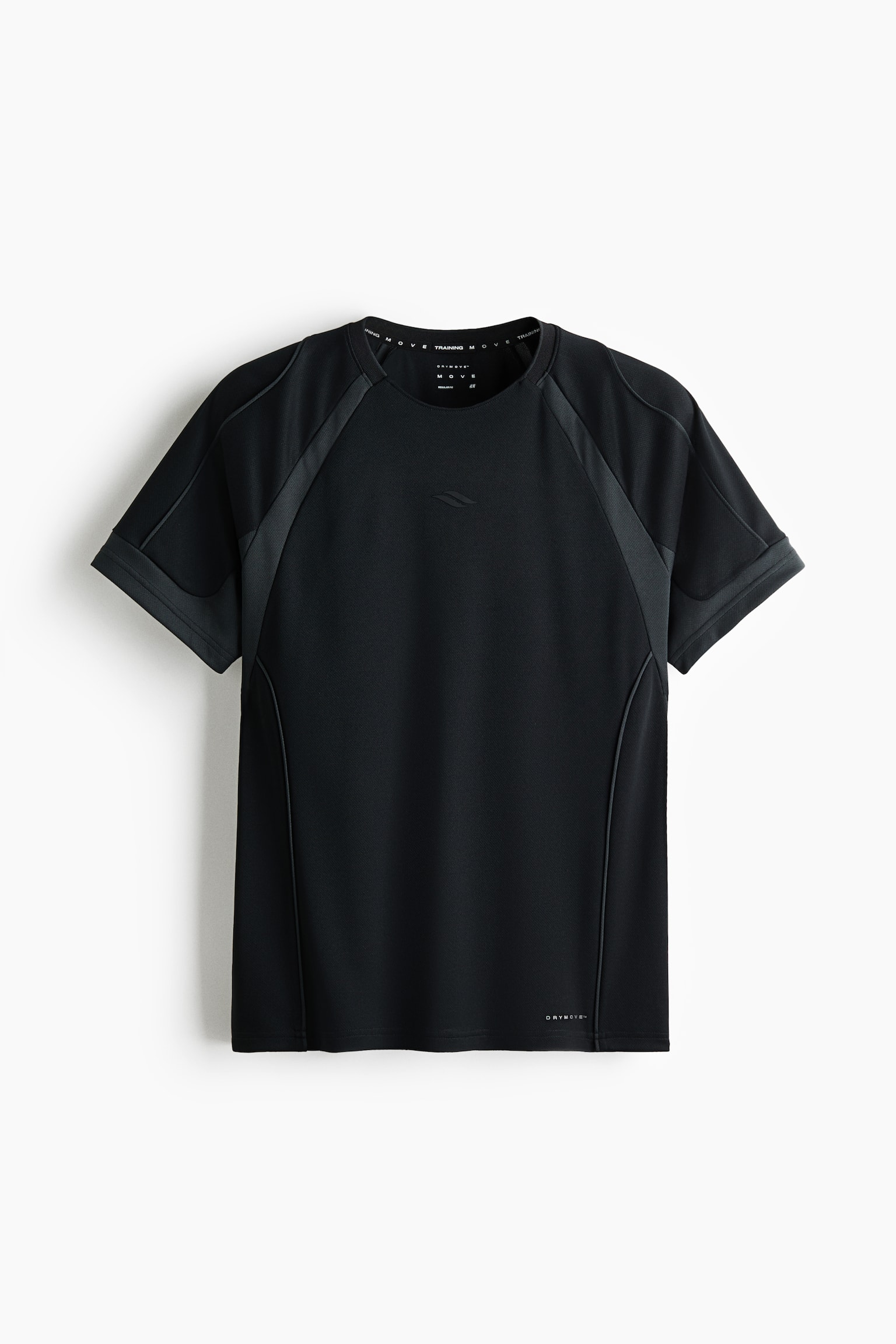 Regular Fit Football shirt with DryMove™ - Black/Pine green/Patterned/White/Black - 1
