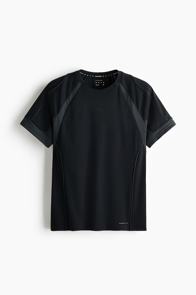 Regular Fit Fotballtrøye med DryMove™ - Sort/Hvit/Sort/Furugrønn/Mønstret - 1