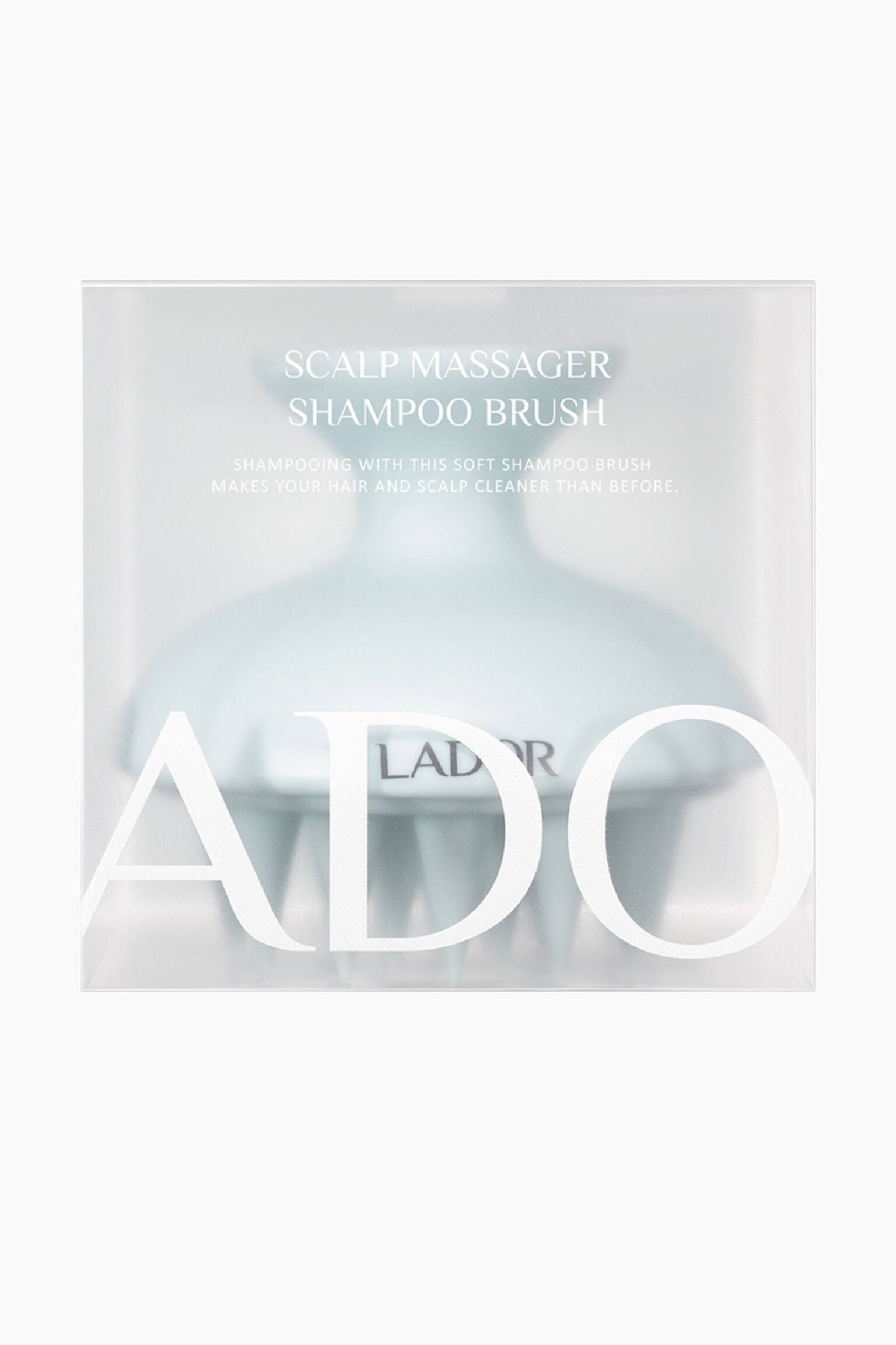 Scalp Massager Shampoo Brush - Blå - 3