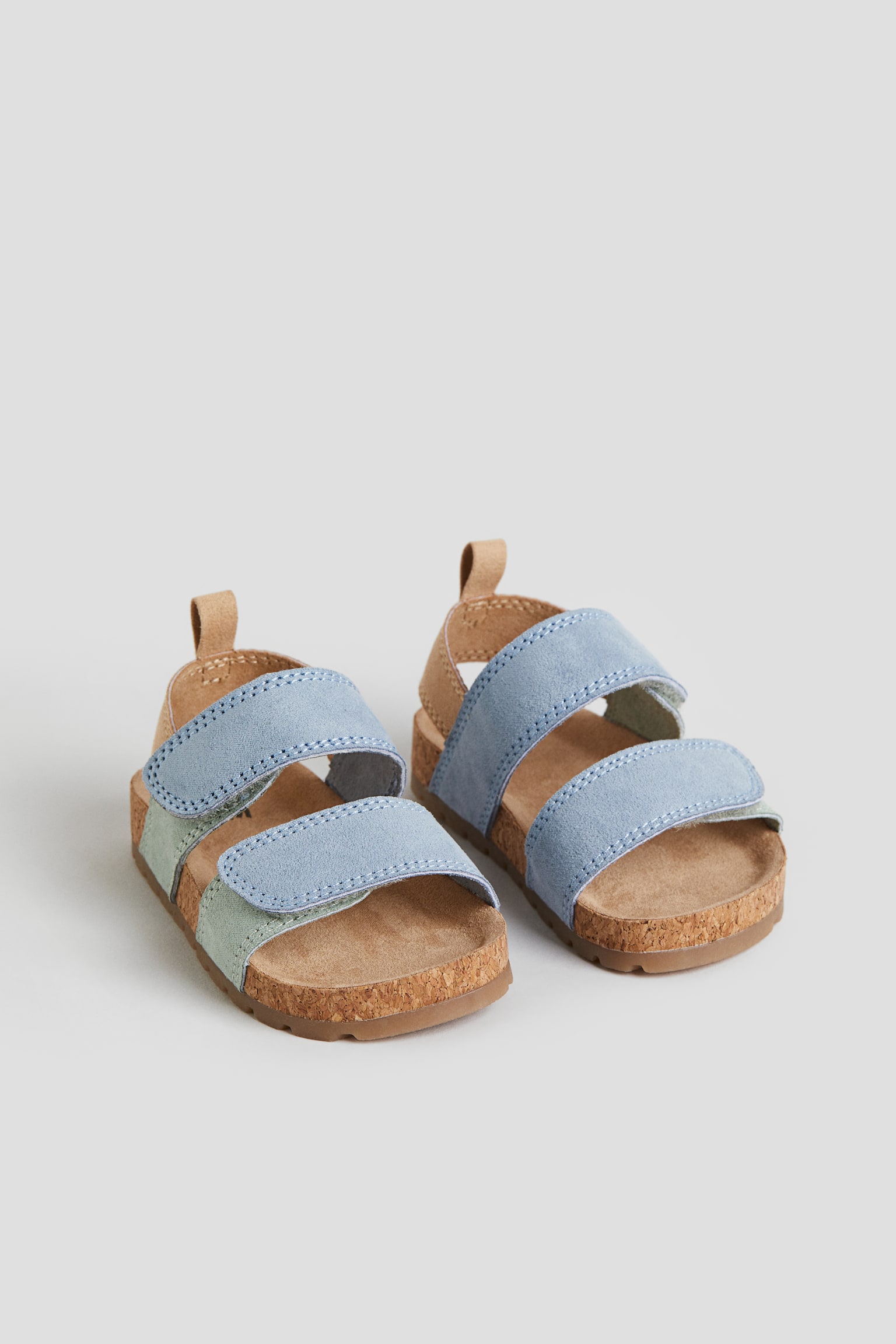 Sandals - Light blue/Light green/Light pink/Brown/Cream/Blue - 1