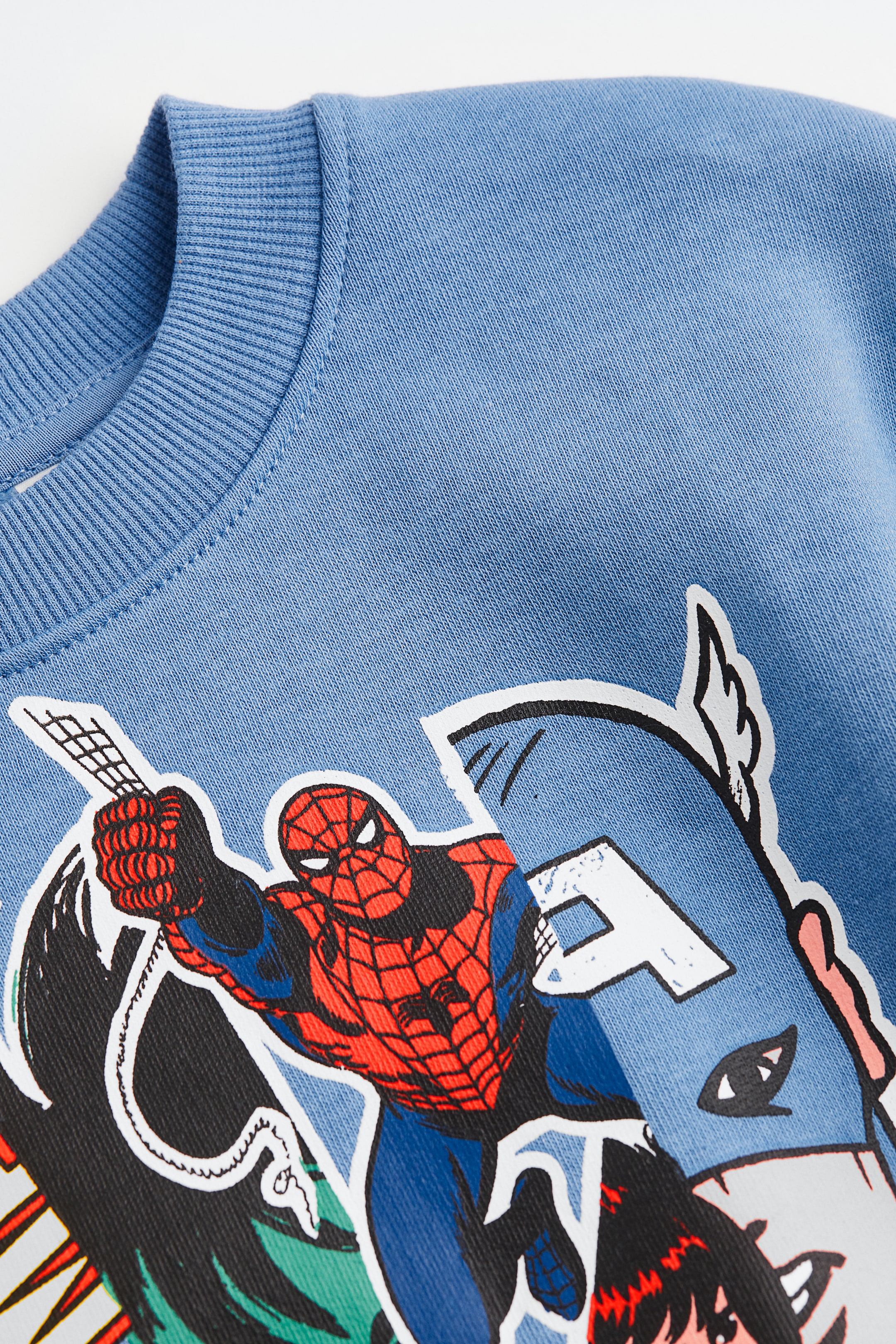 View larger image: Oversized printed sweatshirt - Blue/Marvel Comics - Kids | H&M IN 2