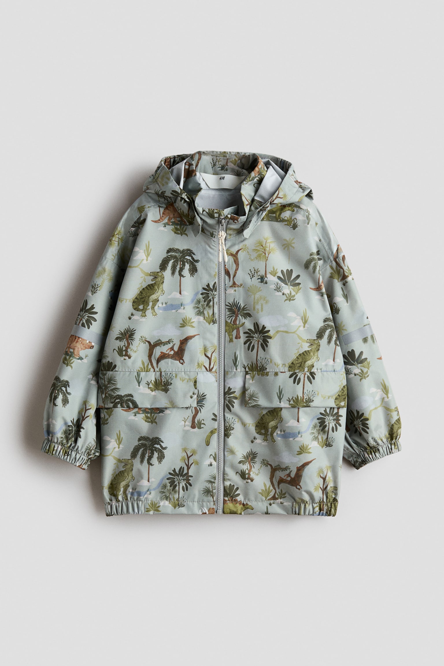 2,5-lagersregnjacka - Ljus khakigrön/Dinosaurier/Ljusrosa/Enhörningar/Beige/Leopardmönstrad/Dimblå/Dinosaurier/Svart/Persikorosa/Prickig/Dimrosa/Bär/Mullvad/Prickig