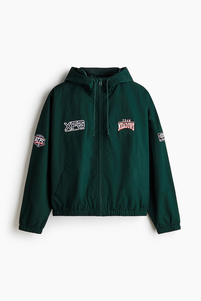 Windjacke aus Nylon - Dunkelgrün/Team Meadows - 1
