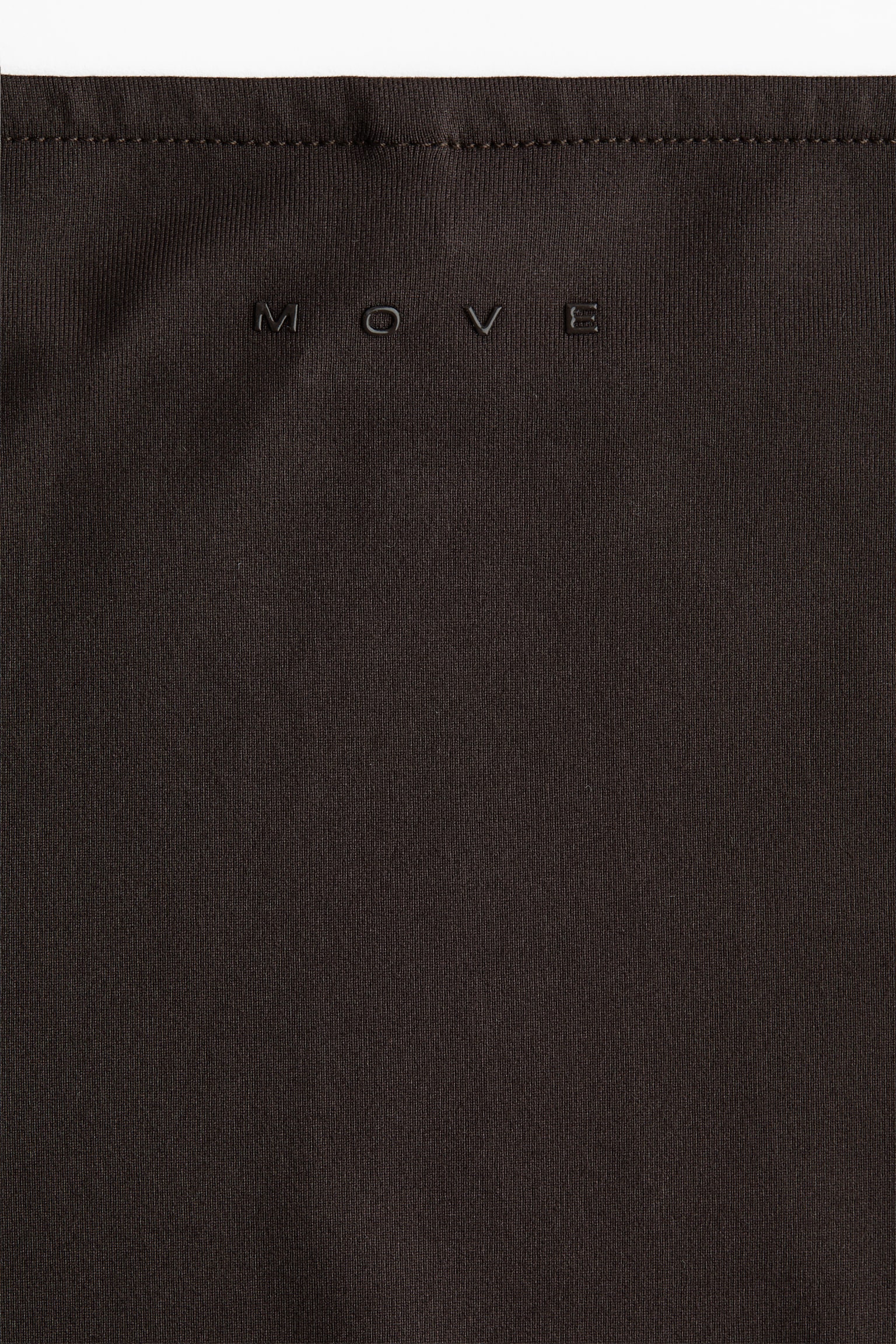 Sports top with SoftMove™ - Warm brown/Black - 4