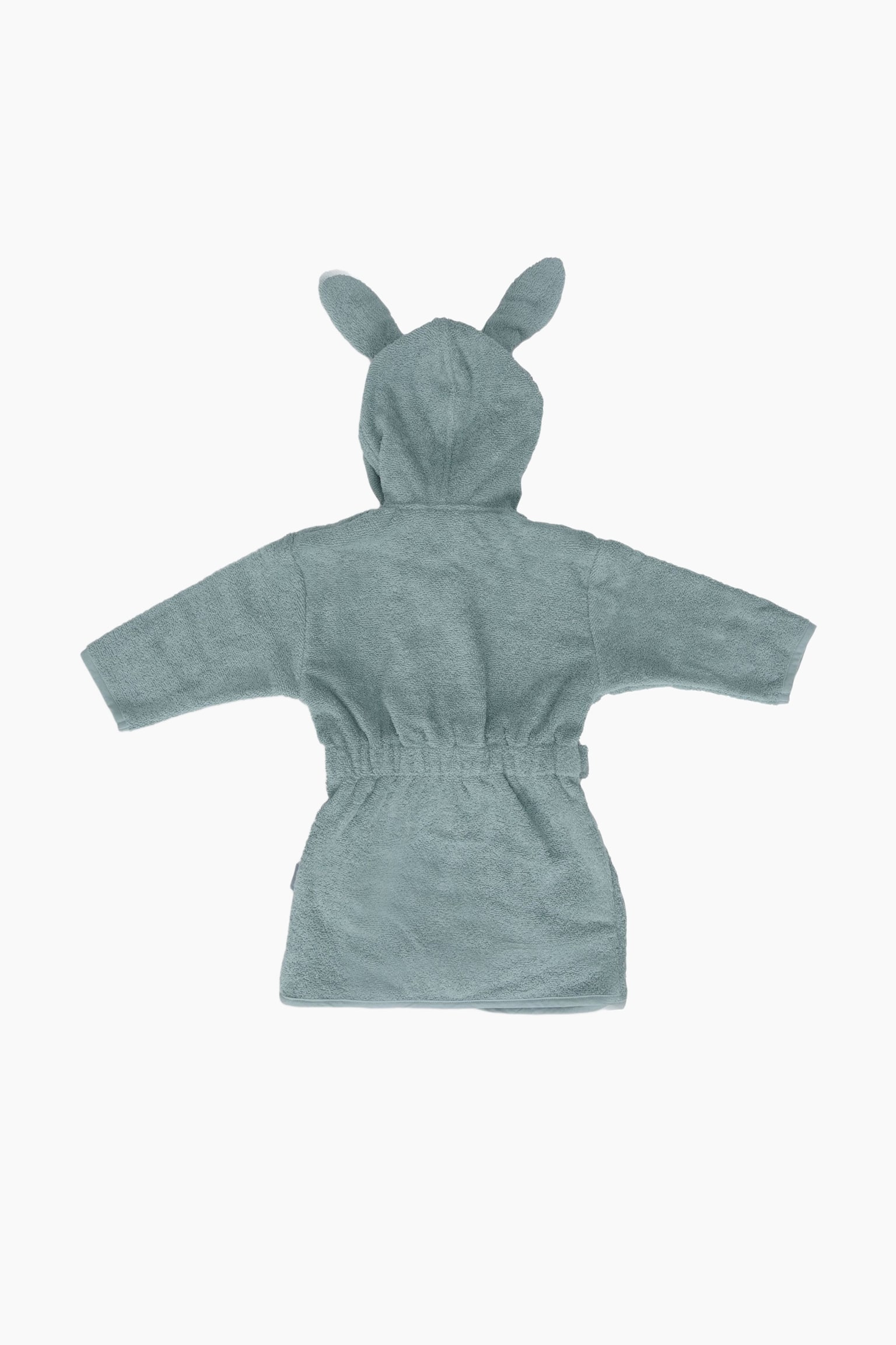 Terry Bathrobe 1-2 Years - Sea Green/Ash Green/Biscuit/Nougat/Wild Rose - 3