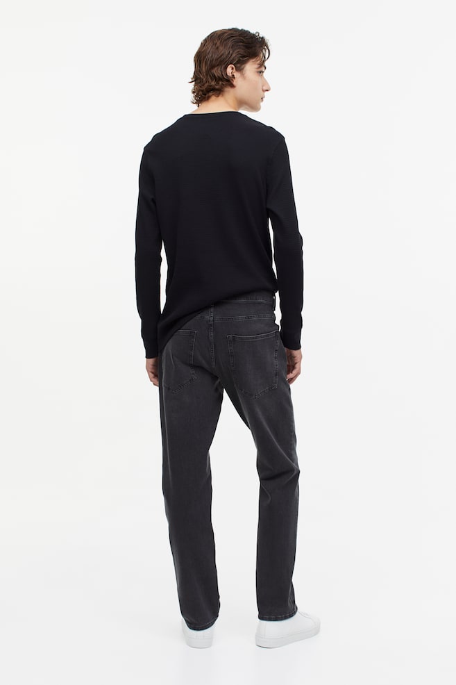 Xfit® Straight Regular Jeans - Mørkegrå/Blå/Grå/Denimblå - 4