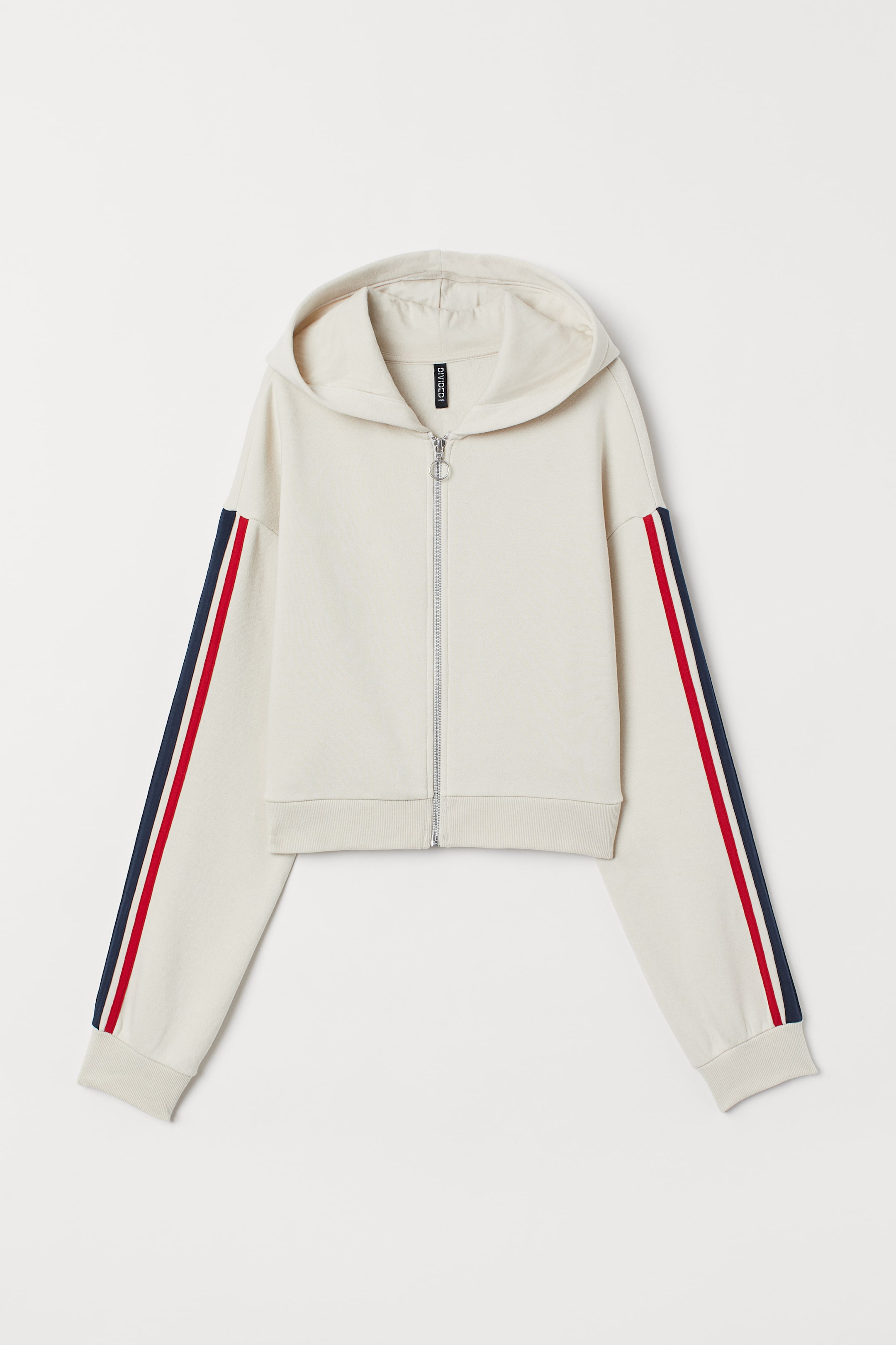 Größeres Bild ansehen: Kurze Jacke mit Kapuze - Hellbeige - Ladies | H&M DE 1