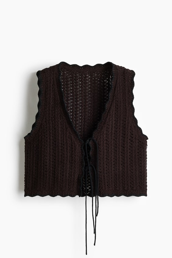 Верх бикини Look, вязка крючком — H&M