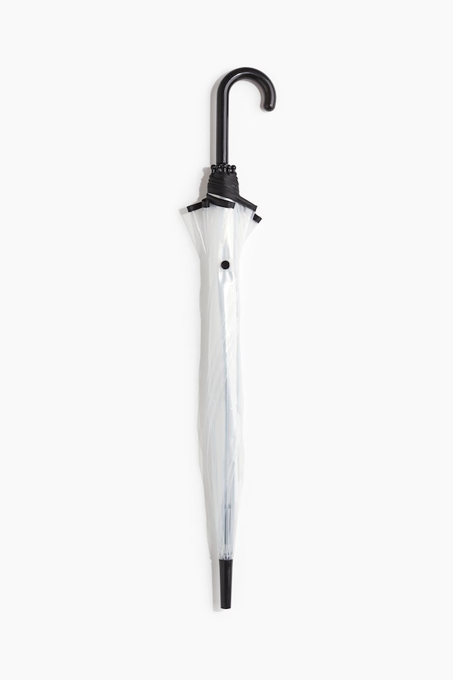 Parapluie transparent - Transparent/noir - 1