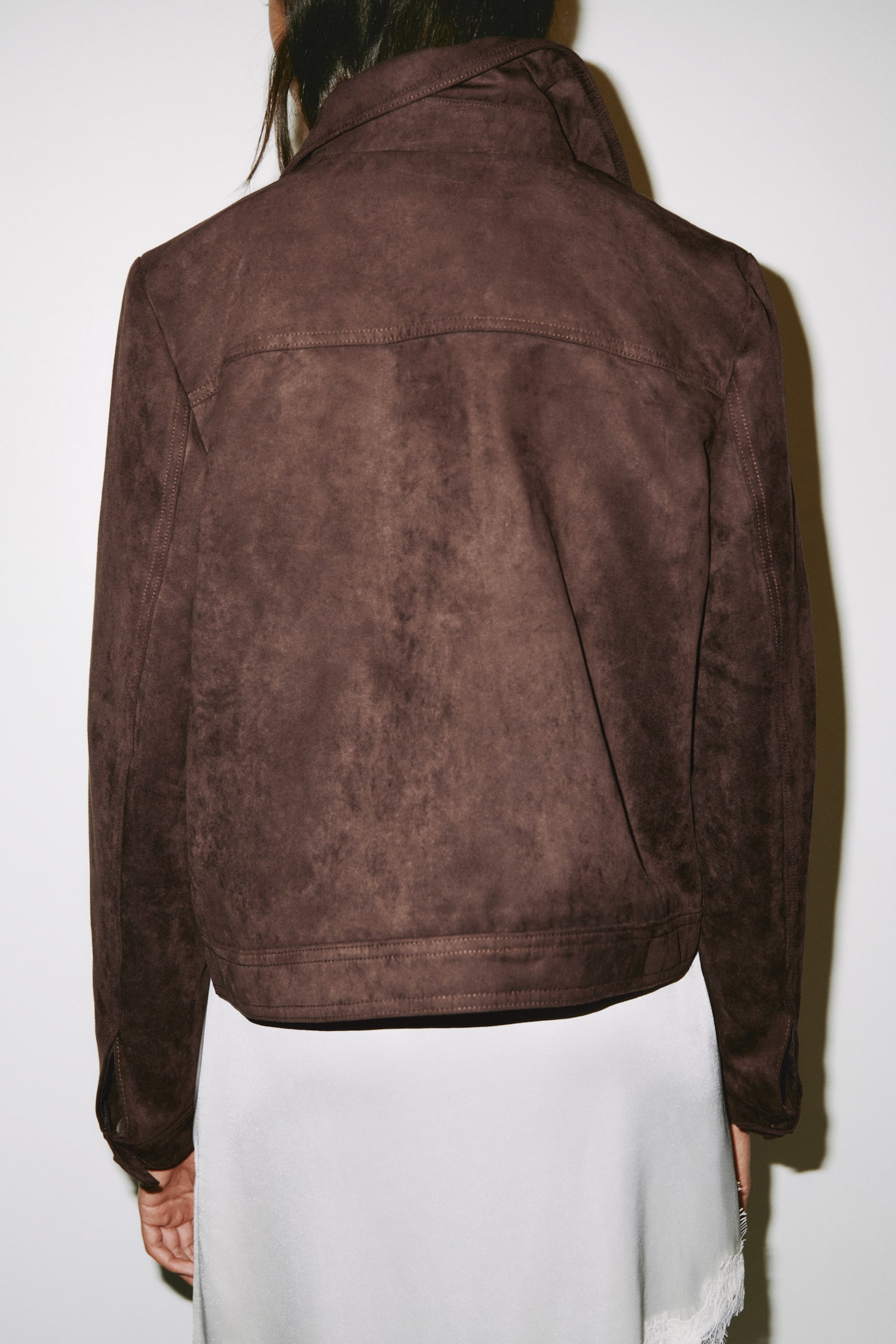 Jacket - Dark brown/Beige - 6