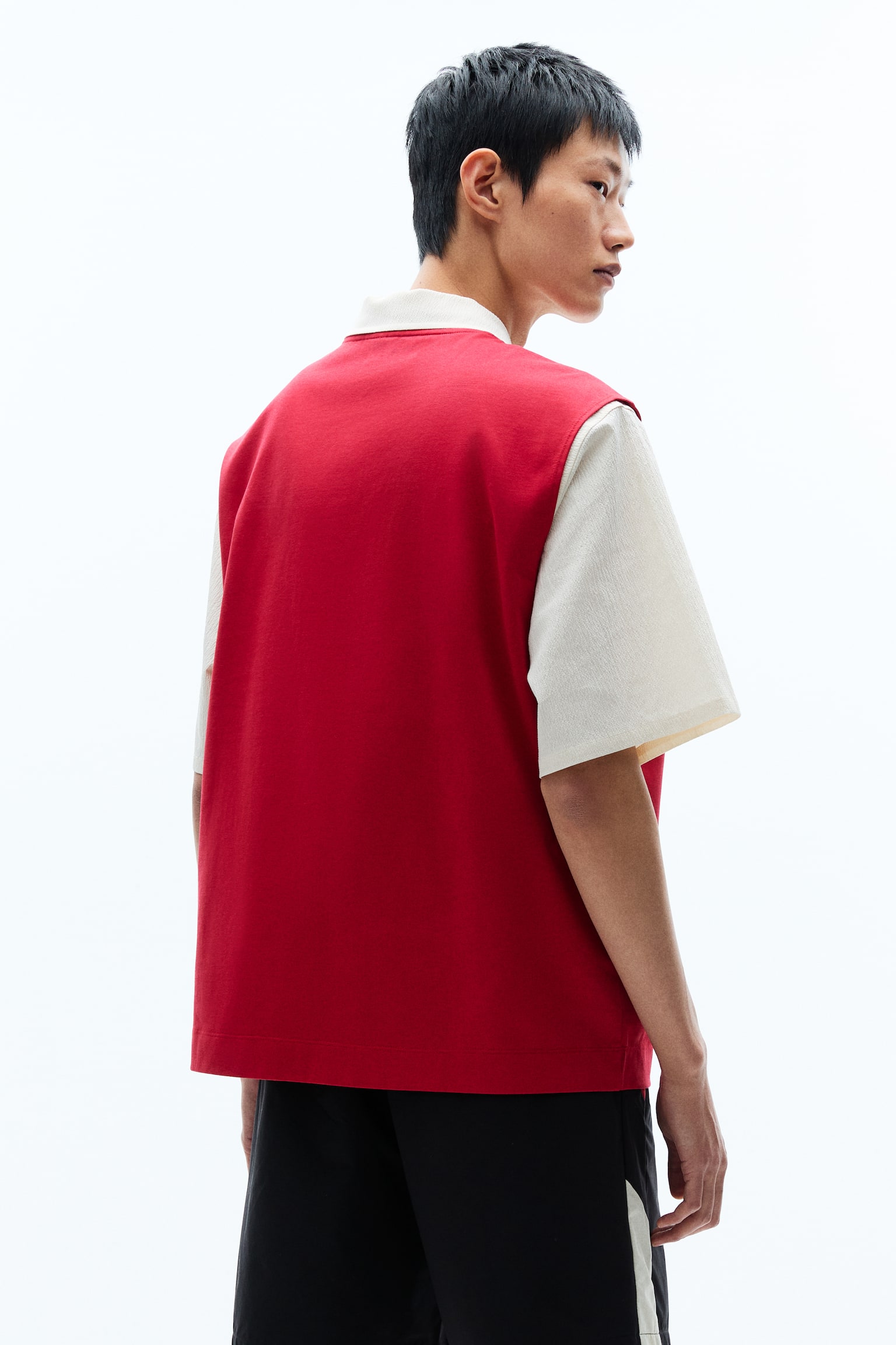 Loose-Fit Printed Tank Top - Red/Unity/Cream/Royal Season/Green/Unity - 5