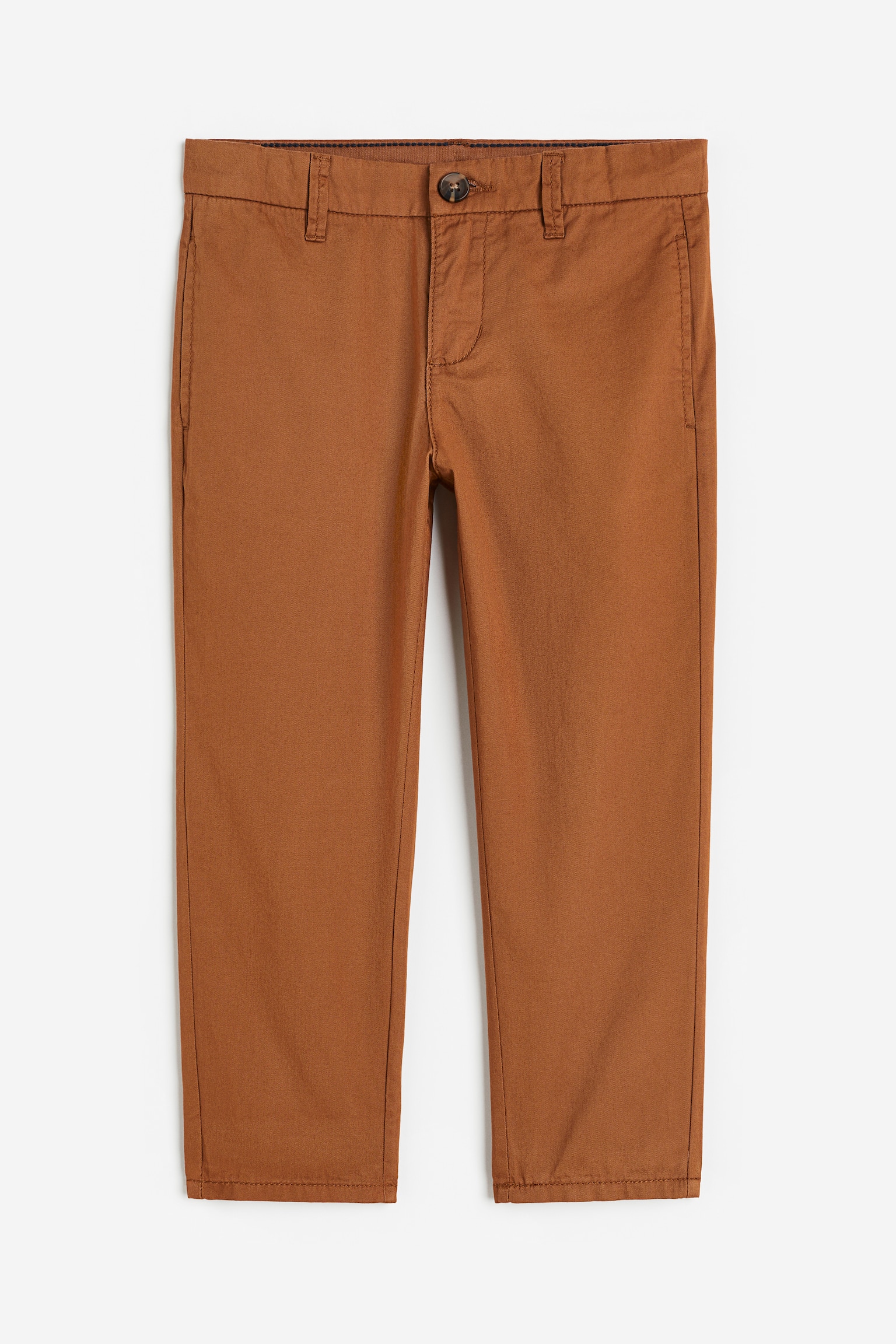 Twill Chinos - Brown/Light brown/Navy blue/Black/Khaki green/Red - 1