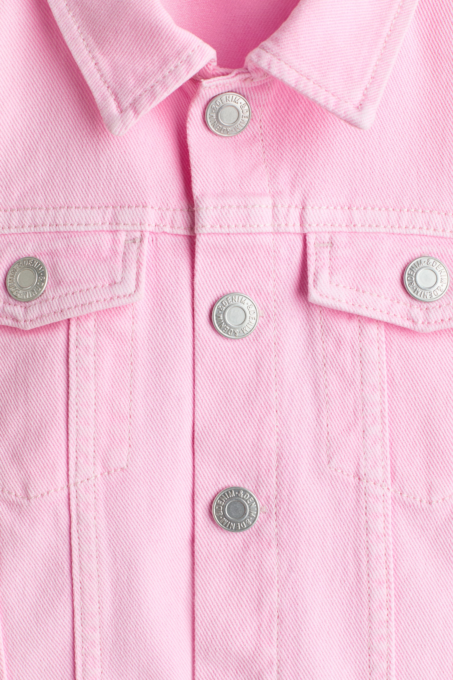 Denim jacket - Pink/Denim blue/Cream/Floral/Light denim blue/Light denim blue - 2