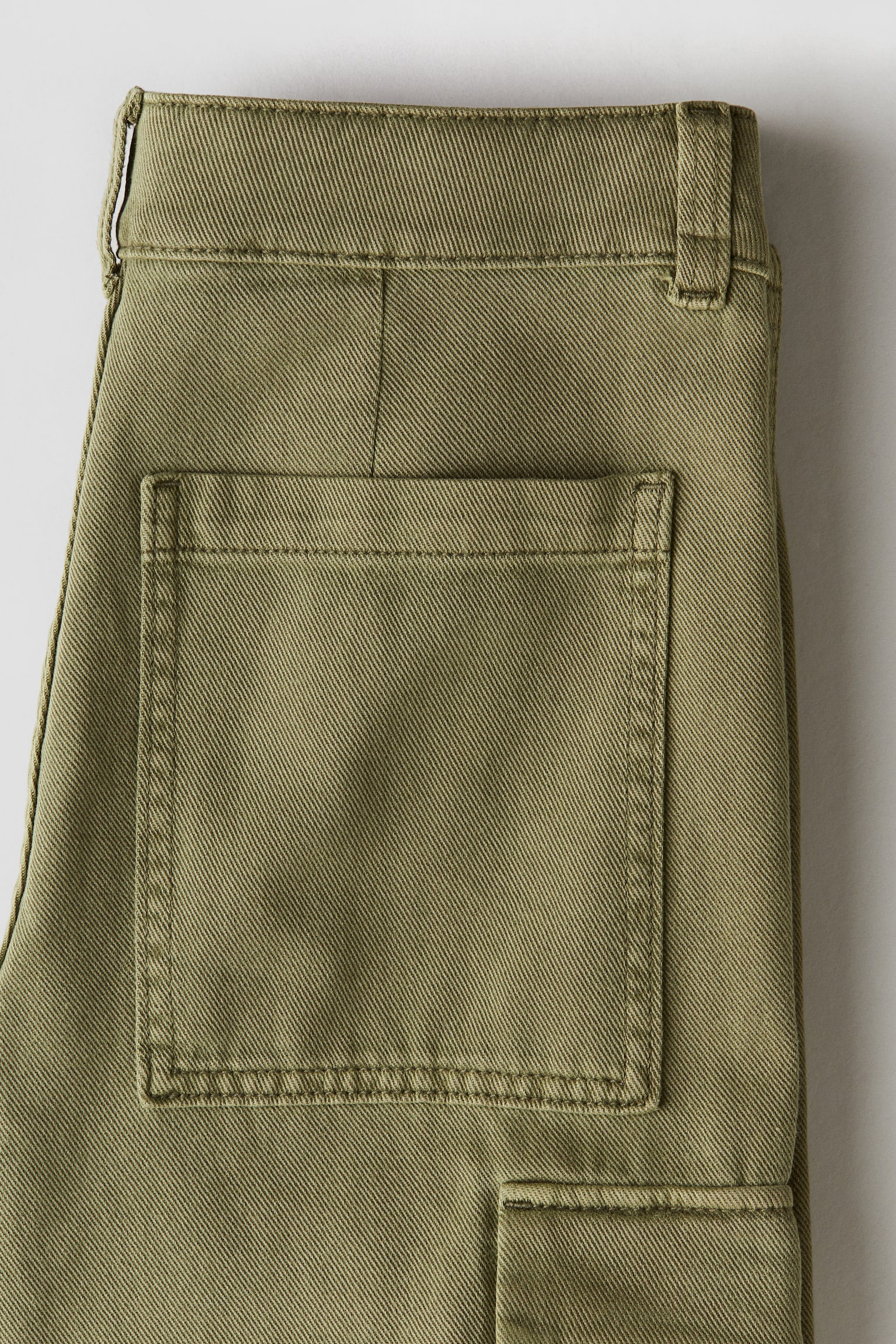 Cargo trousers - Khaki green/Brown - 3