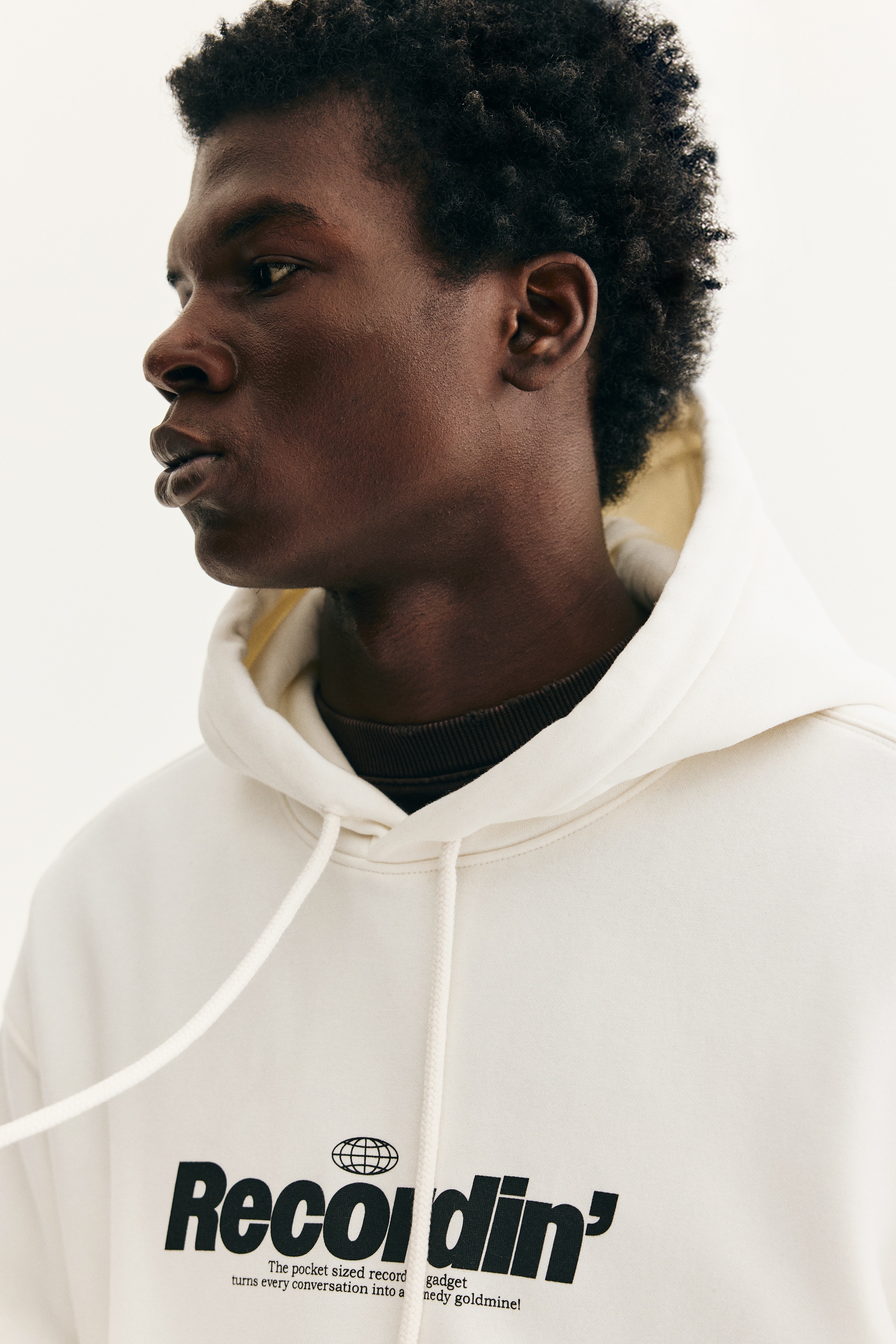 Loose Fit Printed hoodie