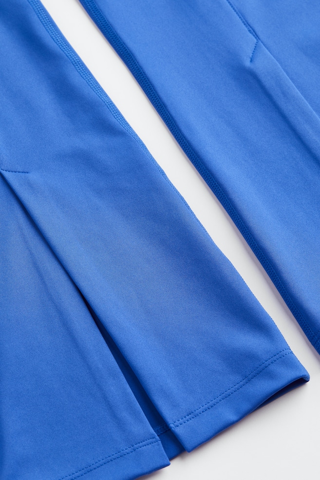 Træningsbukser i DryMove™ med svaj - Klar blå/Sort - 5