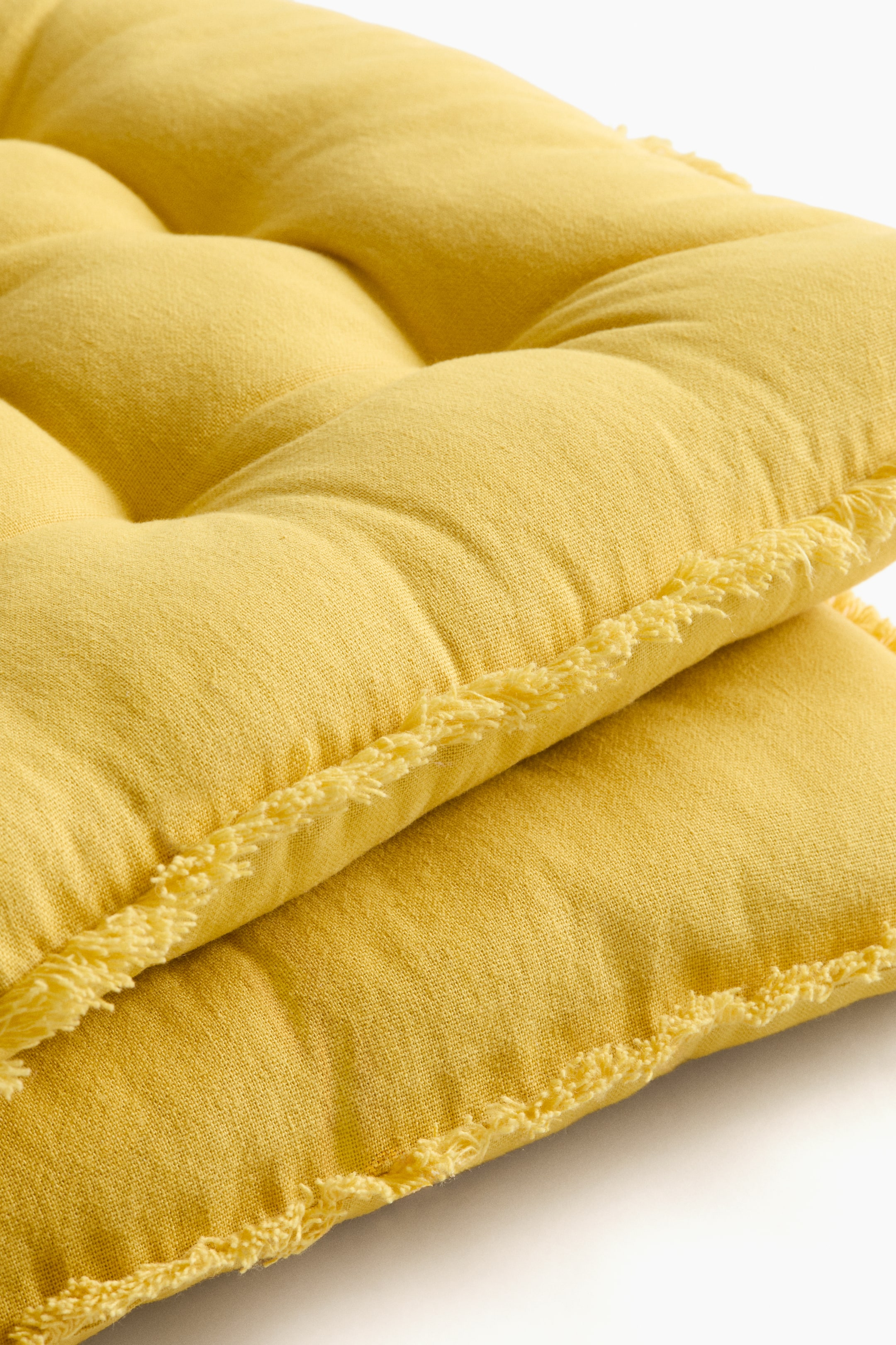 2-Pack Linen-Blend Seat Cushions