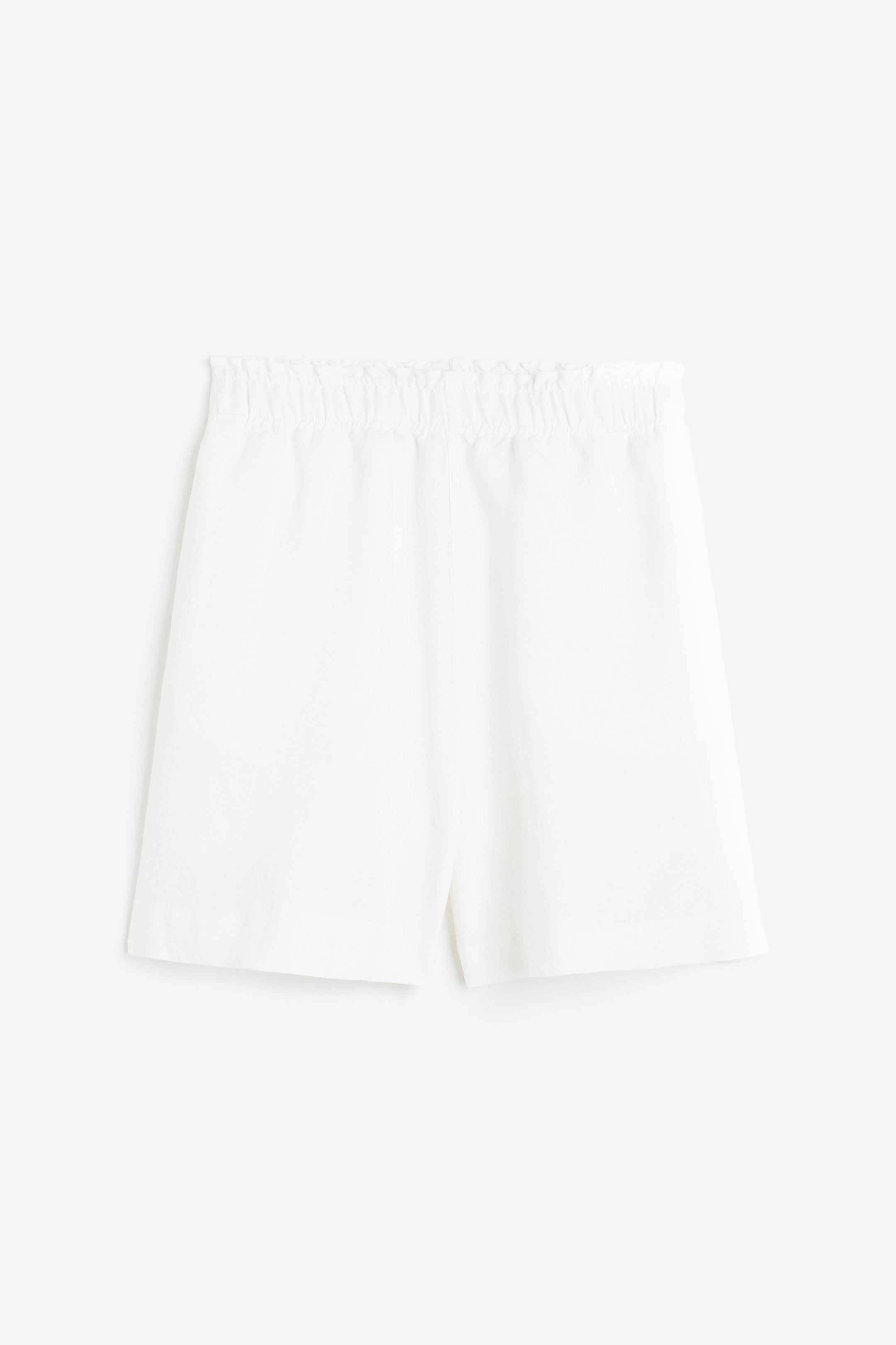 Linen-blend Pull-on Shorts